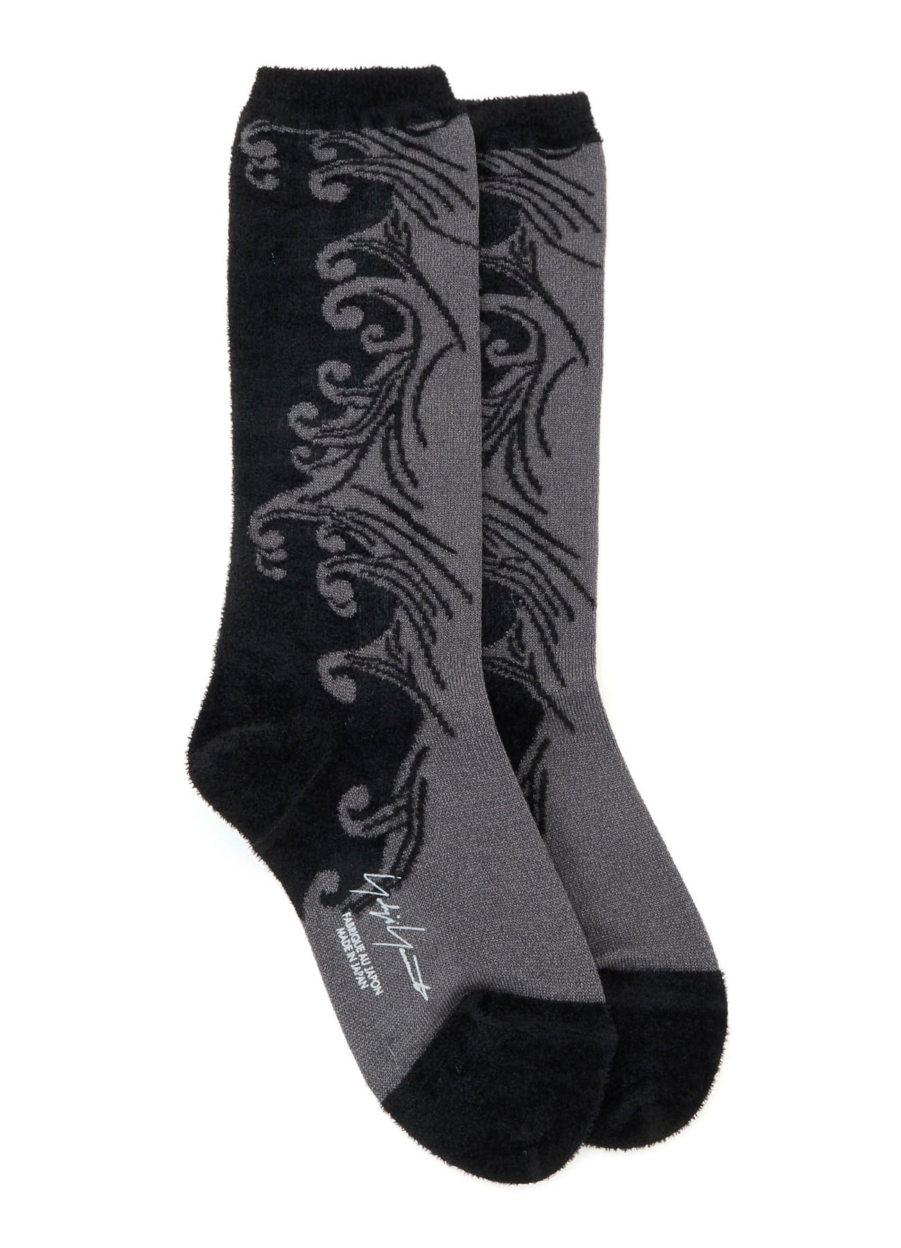 ACNY/CHENILLE YARN WAVE SOCKS