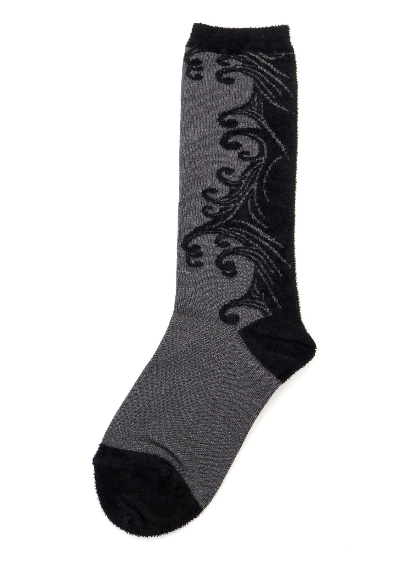 ACNY/CHENILLE YARN WAVE SOCKS