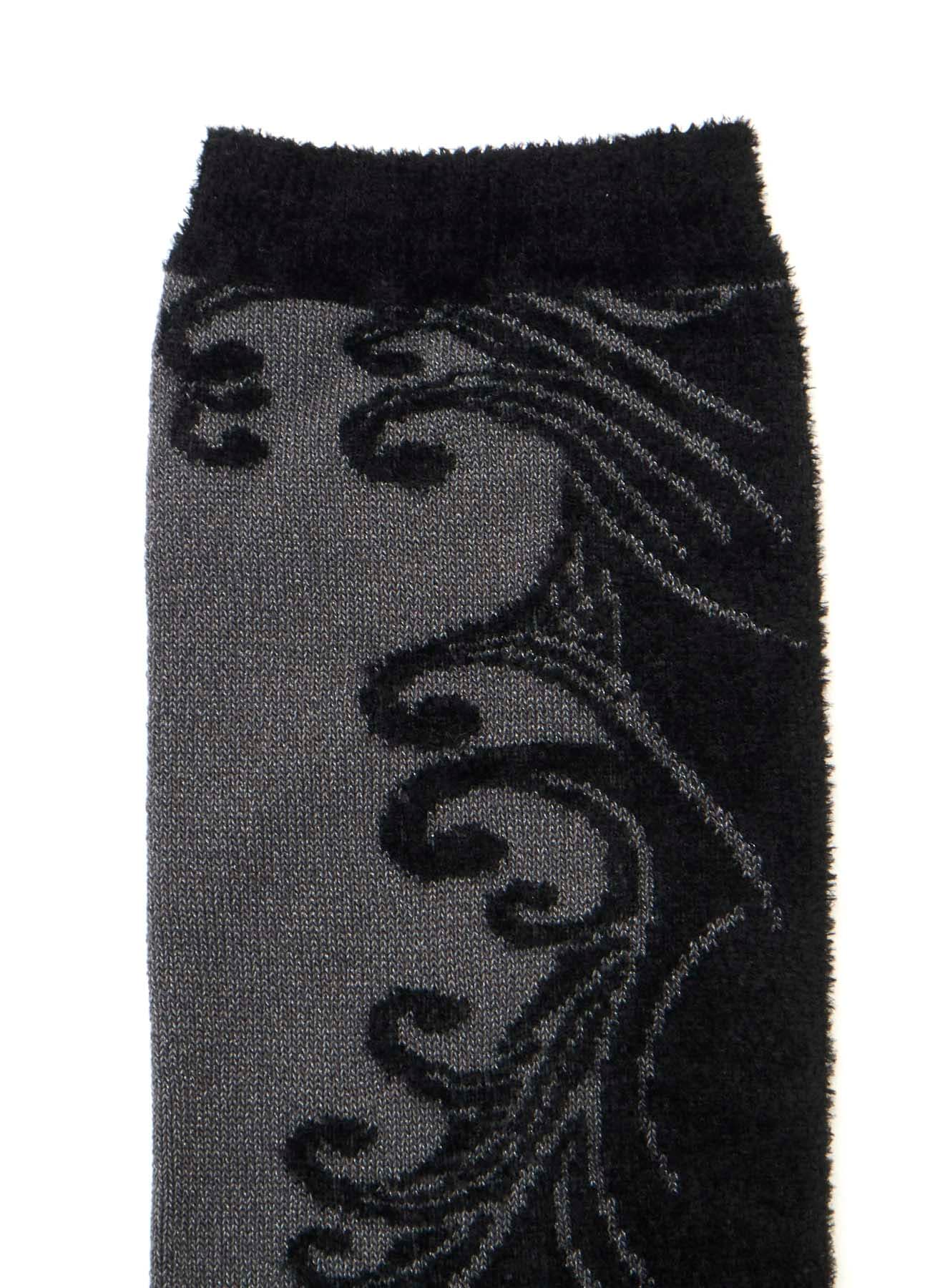 ACNY/CHENILLE YARN WAVE SOCKS