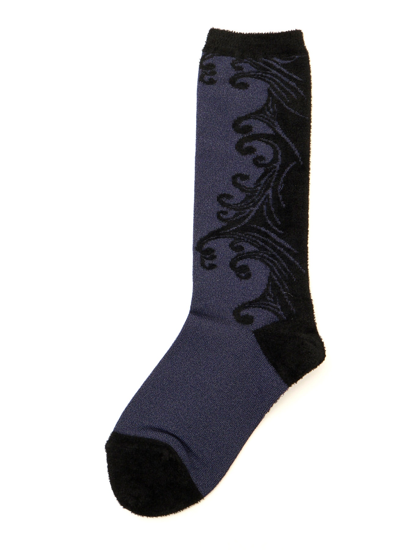 ACNY/CHENILLE YARN WAVE SOCKS