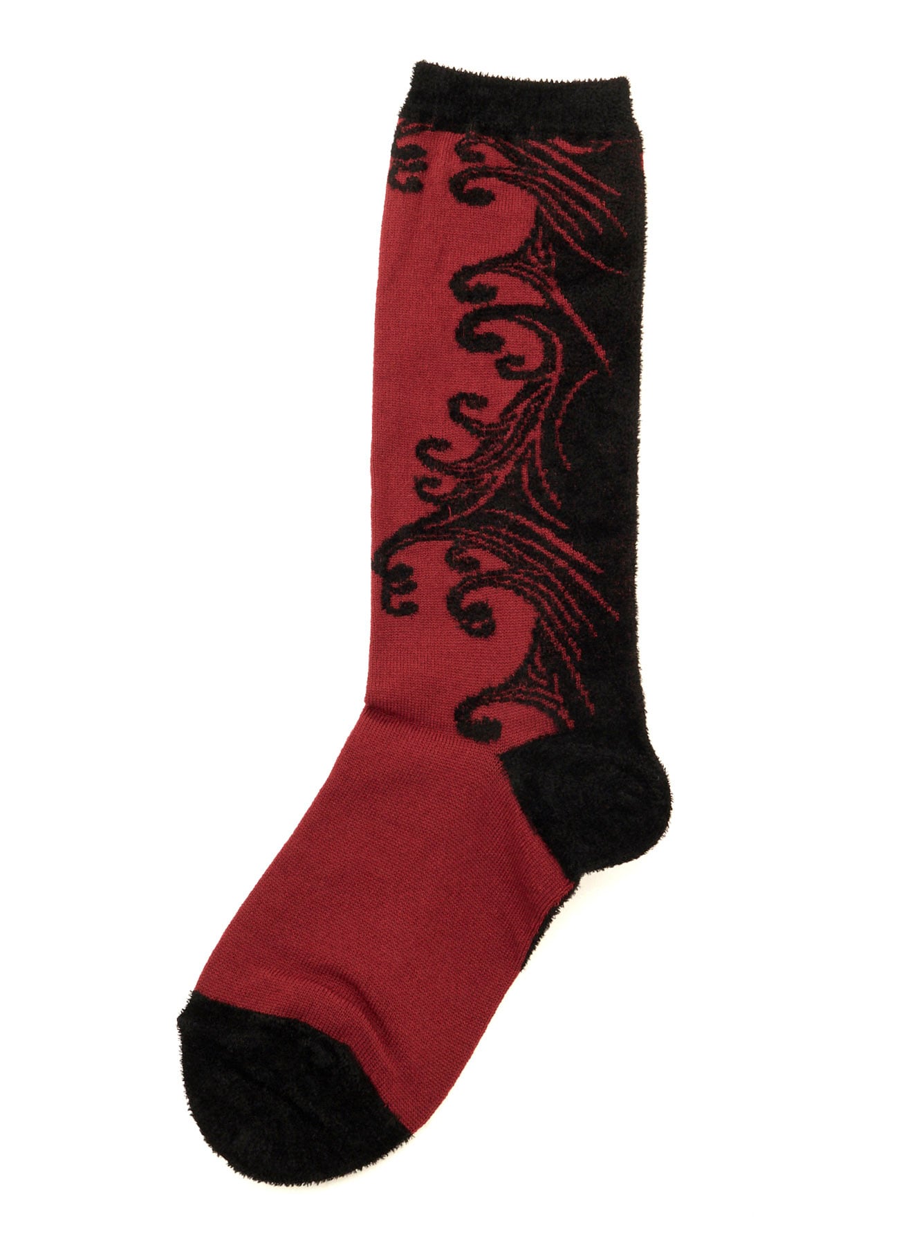 ACNY/CHENILLE YARN WAVE SOCKS