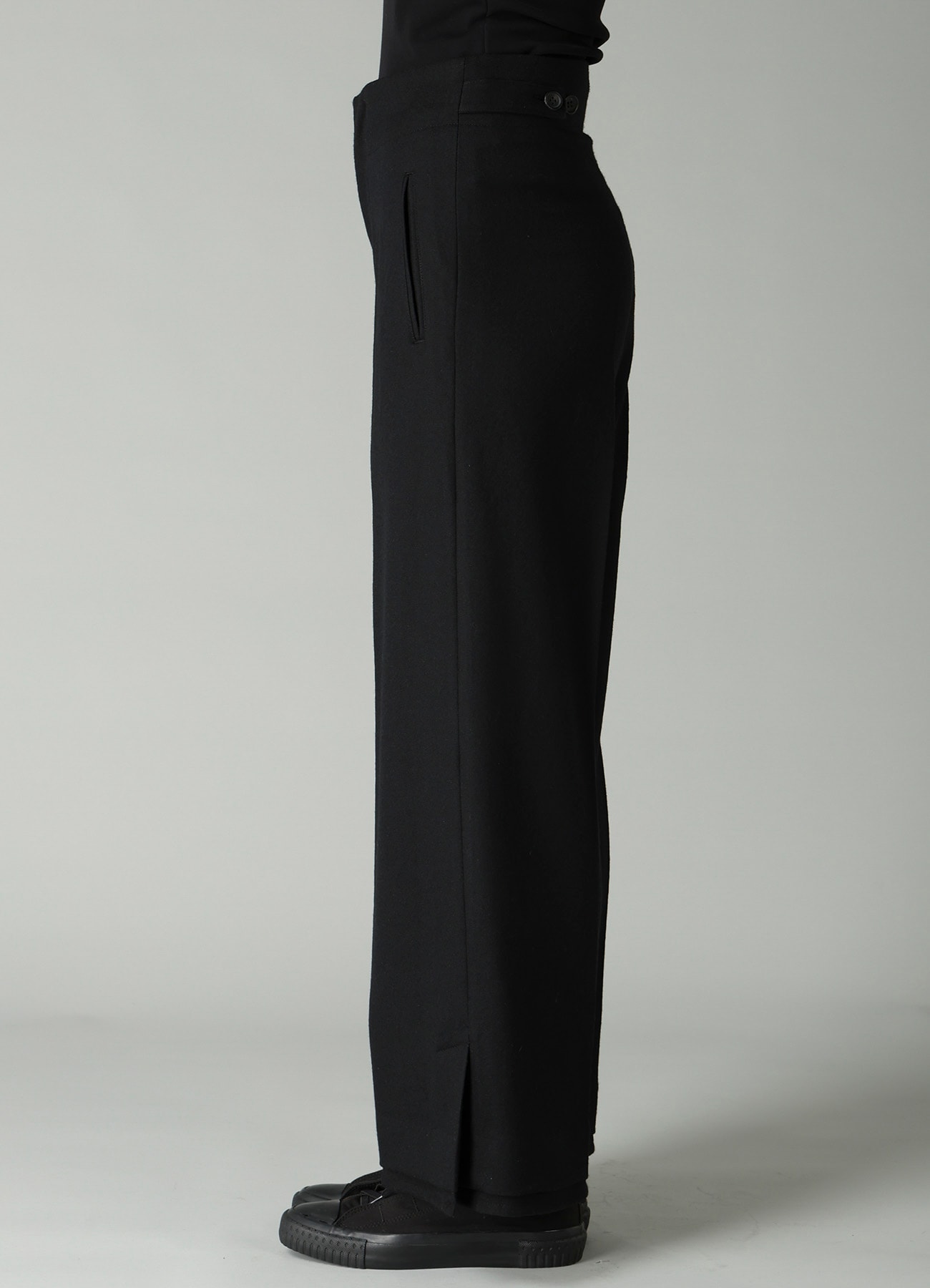 W/SAXONY S VENT WIDE PANTS