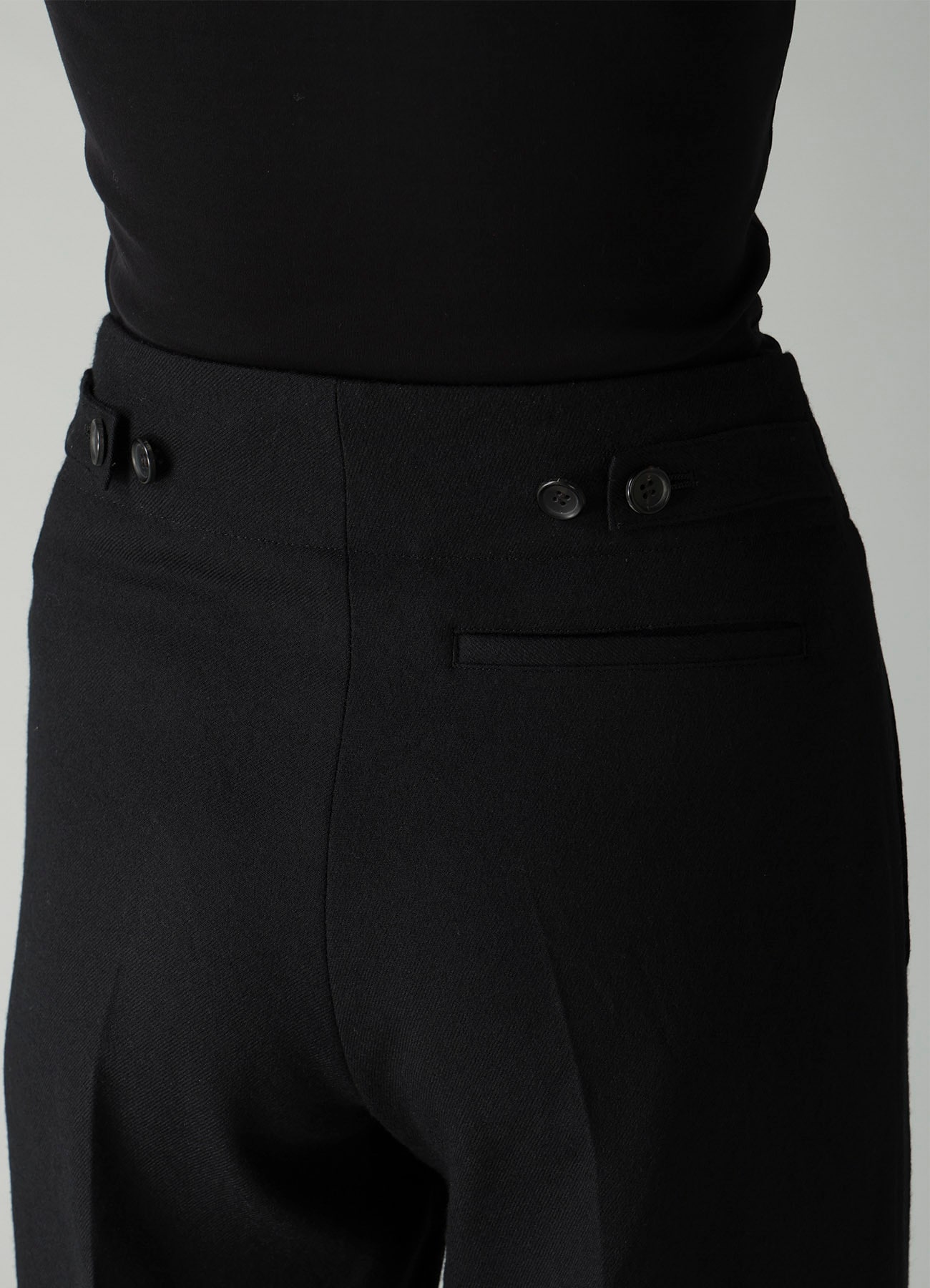W/SAXONY S VENT WIDE PANTS