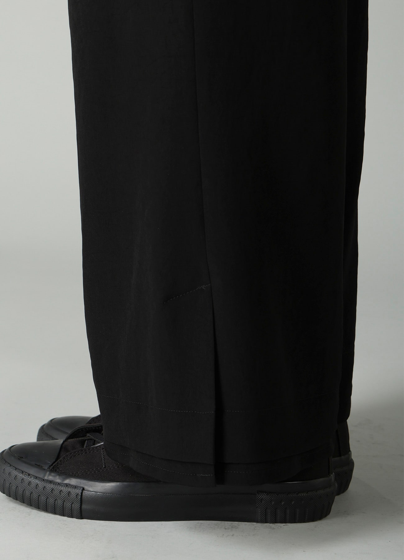 Ta/Pe CREPE DE CHINE S VENT WIDE PANTS