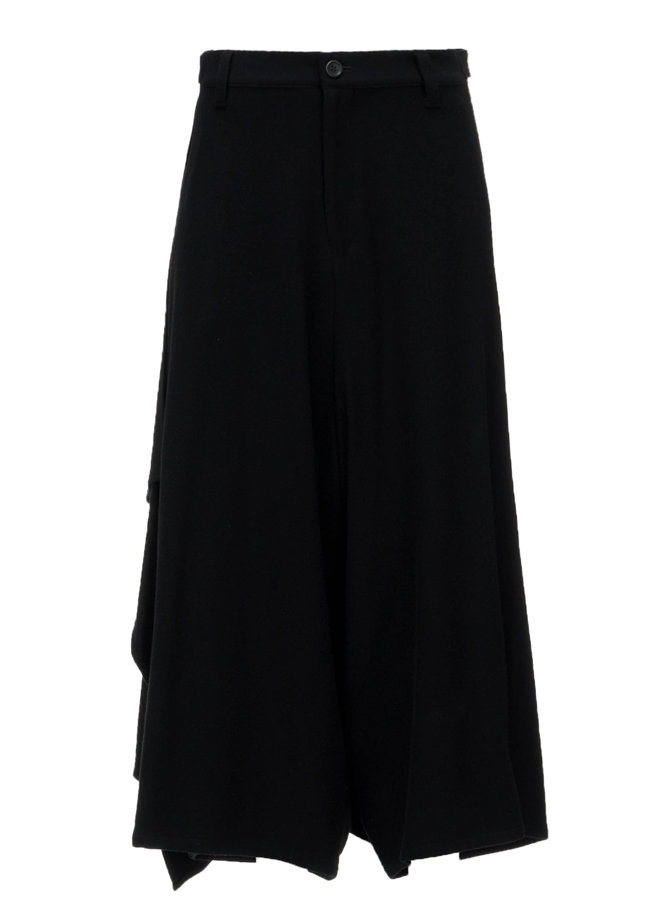 FLANNEL B DRAPED PANTS