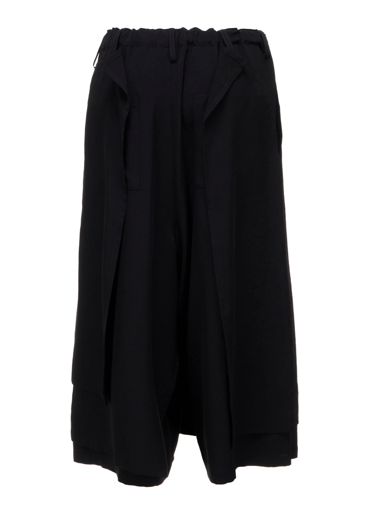 Ta/Pe CREPE DE CHINE F BUTTON WRAP PANTS