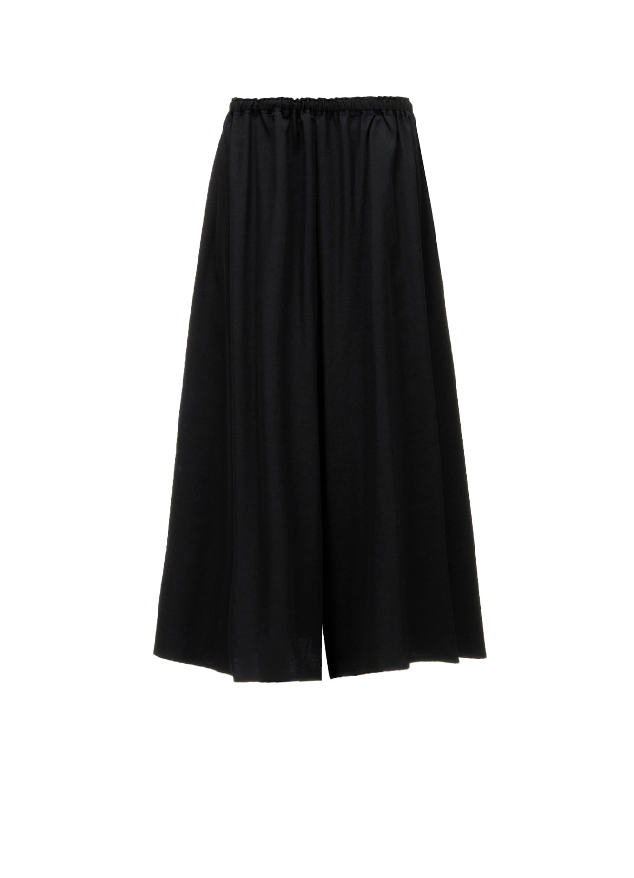GABARDINE GATHERED SKIRT PANTS
