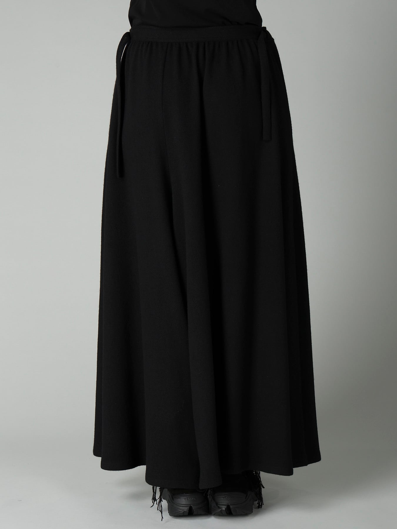 SOFT WOOLEN 1/14 SINGLE GATHERED SKIRT PANTS