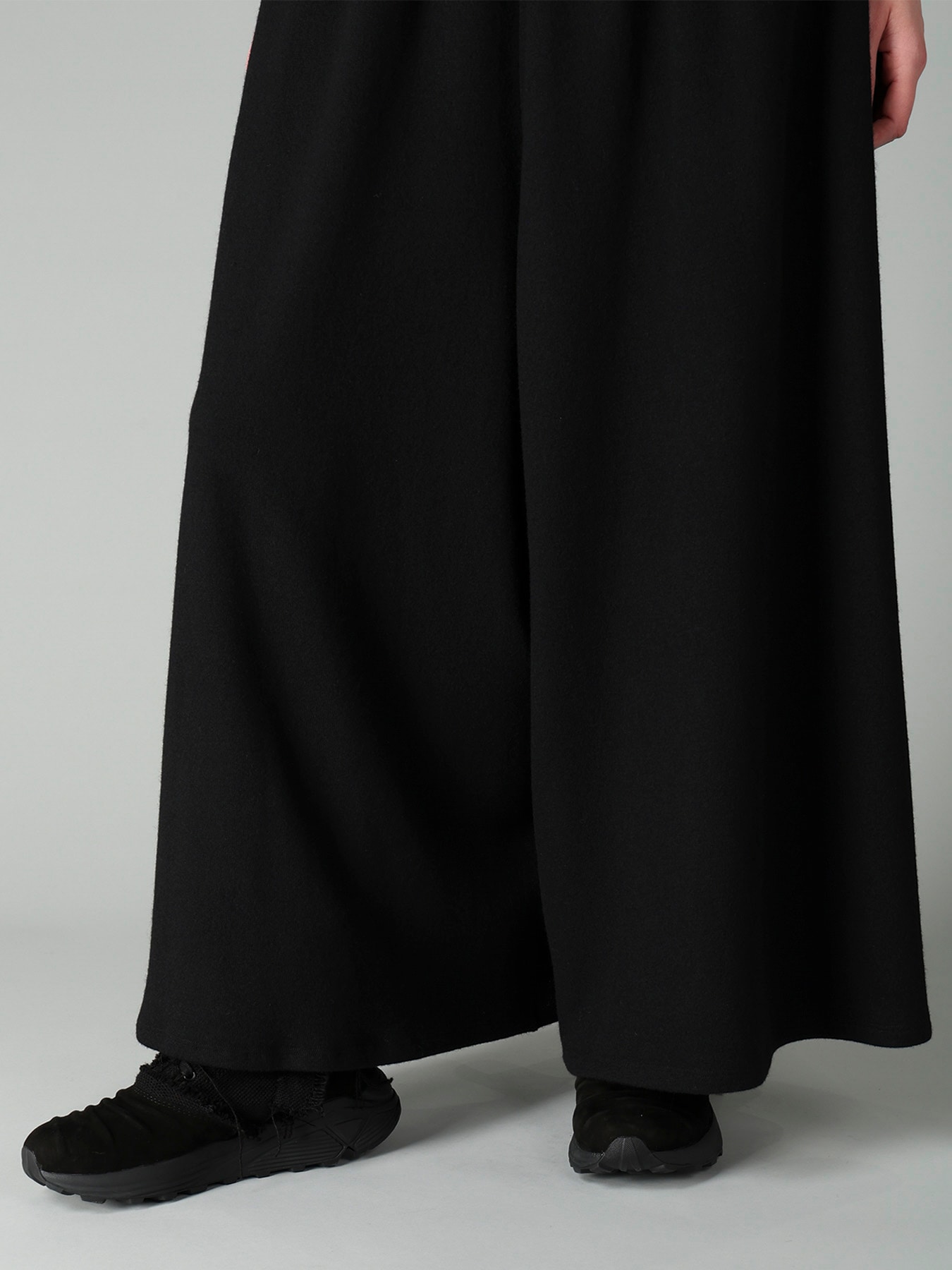 SOFT WOOLEN 1/14 SINGLE GATHERED SKIRT PANTS