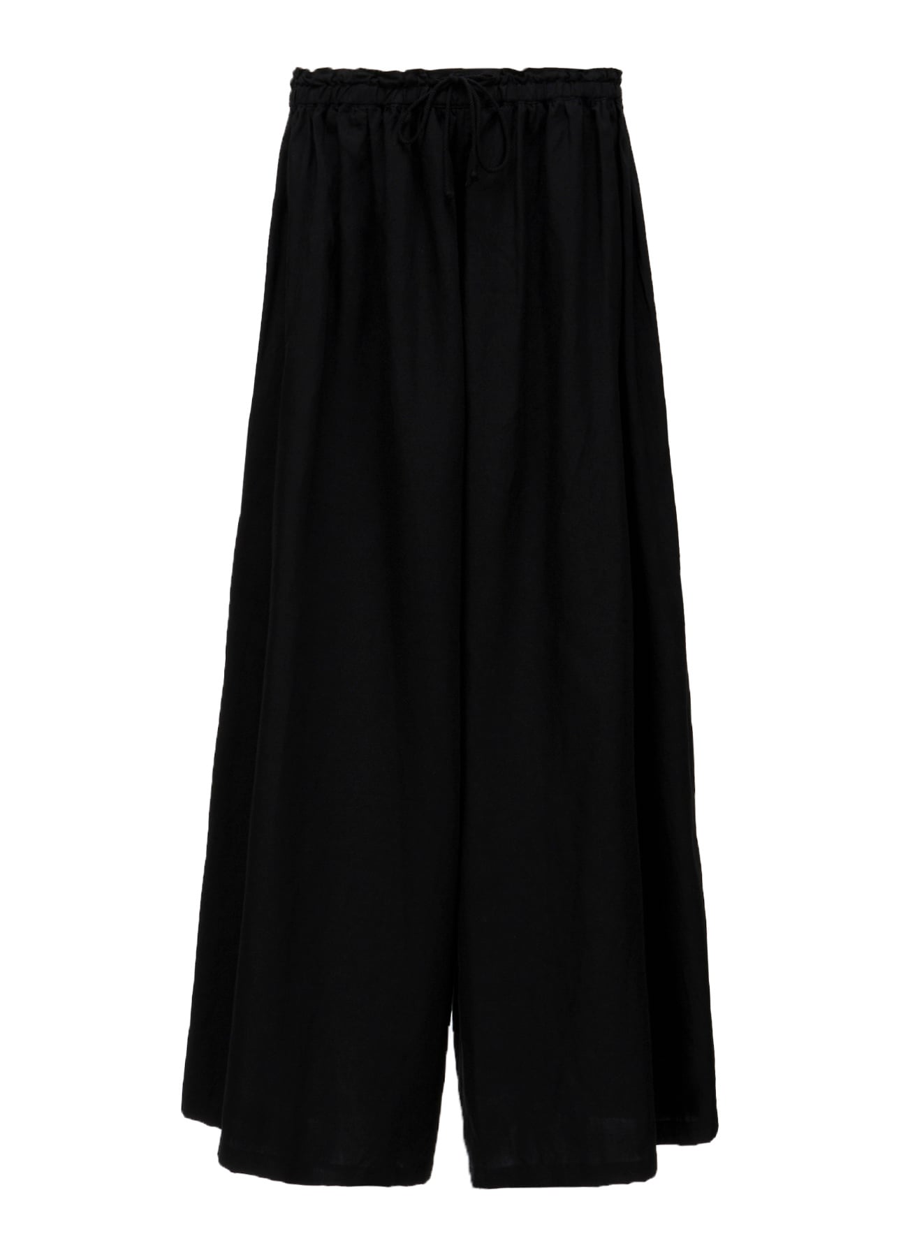 LINEN BROAD CLOTH GATHER PANTS