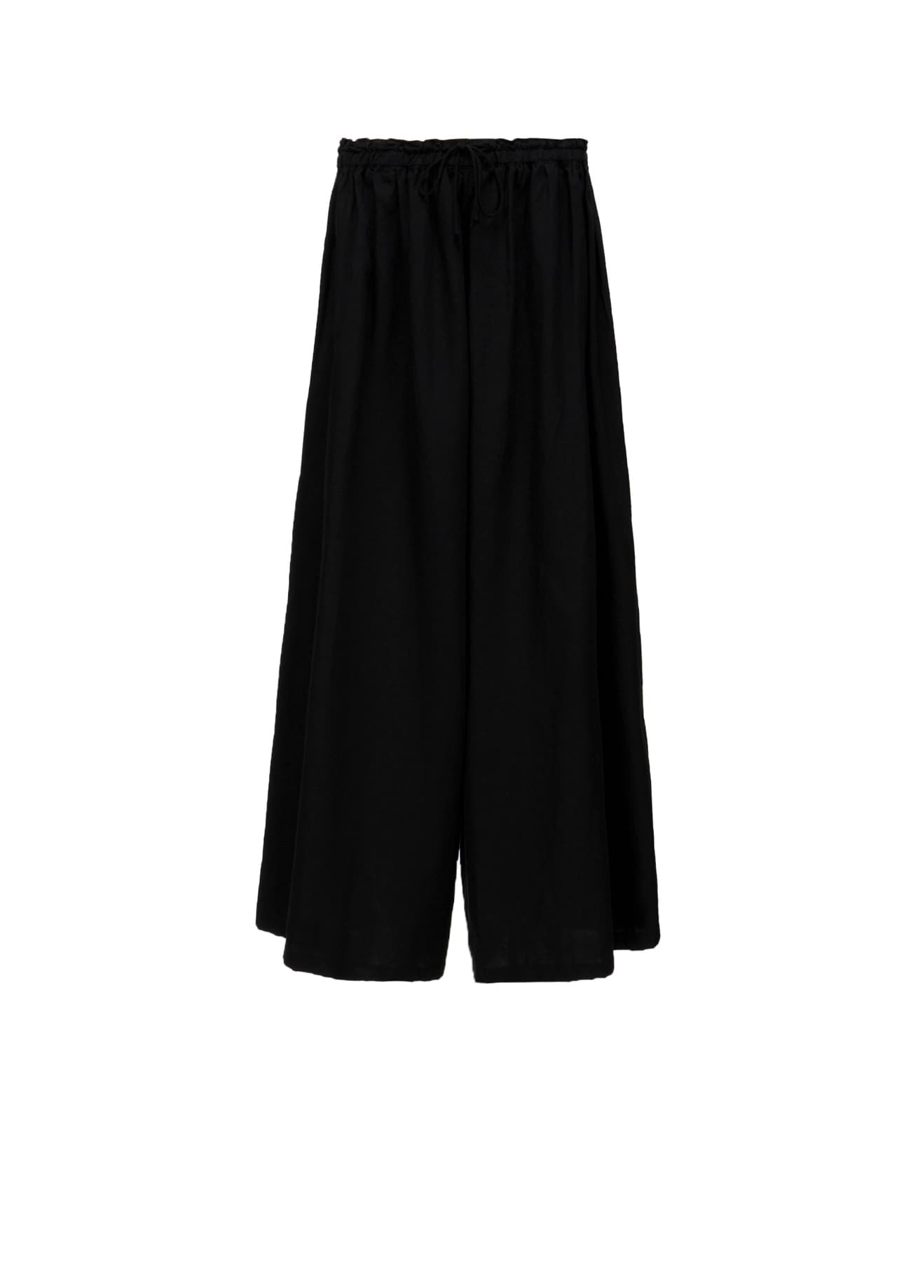 LINEN BROAD CLOTH GATHER PANTS