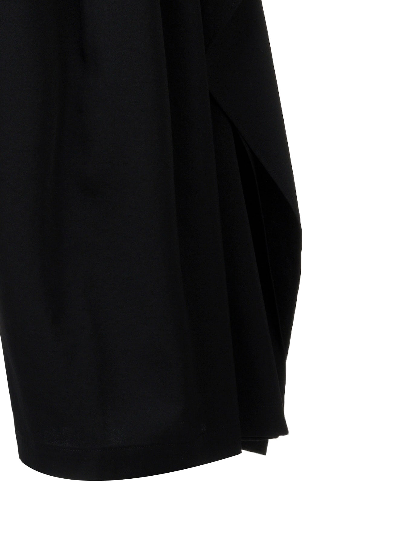 WOOL GABARDINE SUSPENDERS PANTS