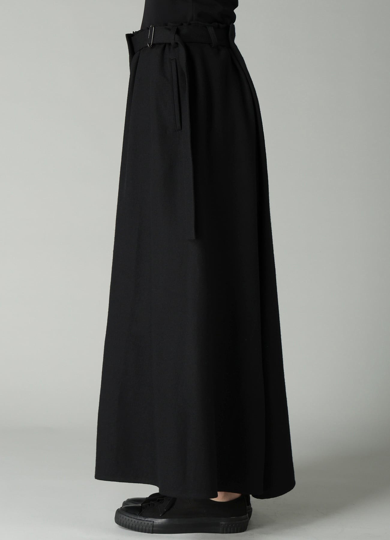 W/SAXONY R WRAP SKIRT PANTS B