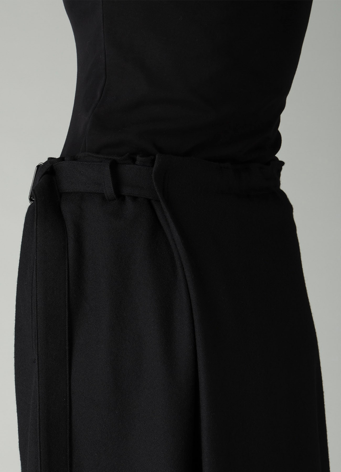 W/SAXONY R WRAP SKIRT PANTS B