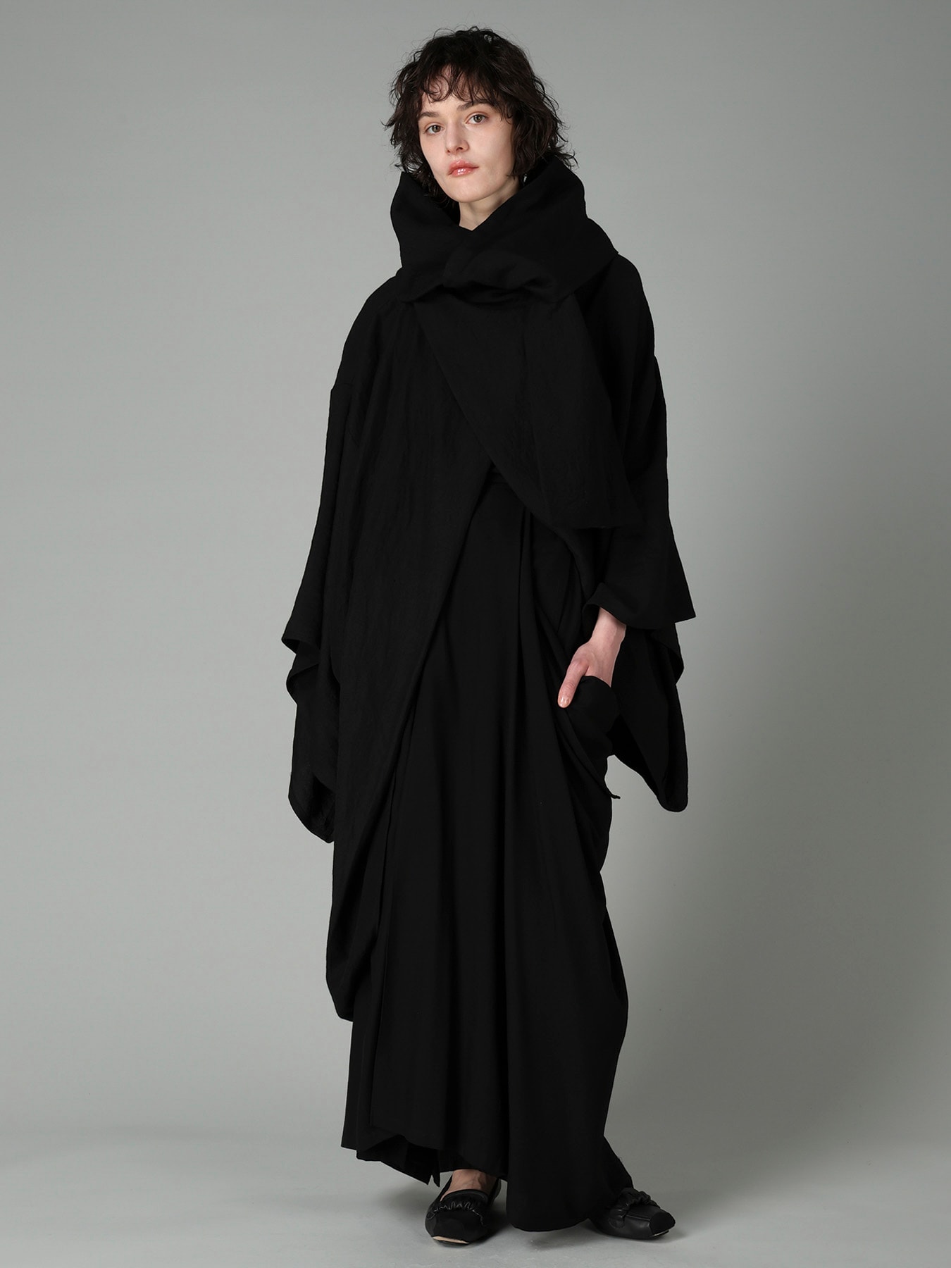 Ry/C SERGE R SLIT LAYERED SKIRT