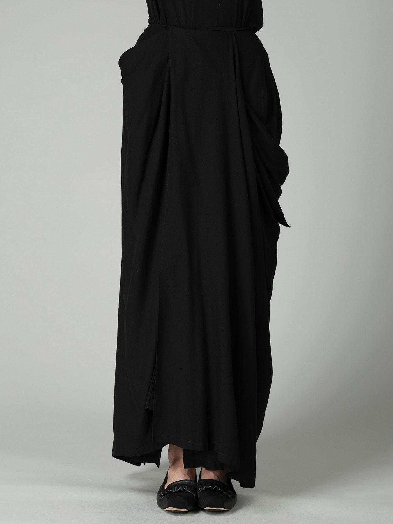 Ry/C SERGE R SLIT LAYERED SKIRT