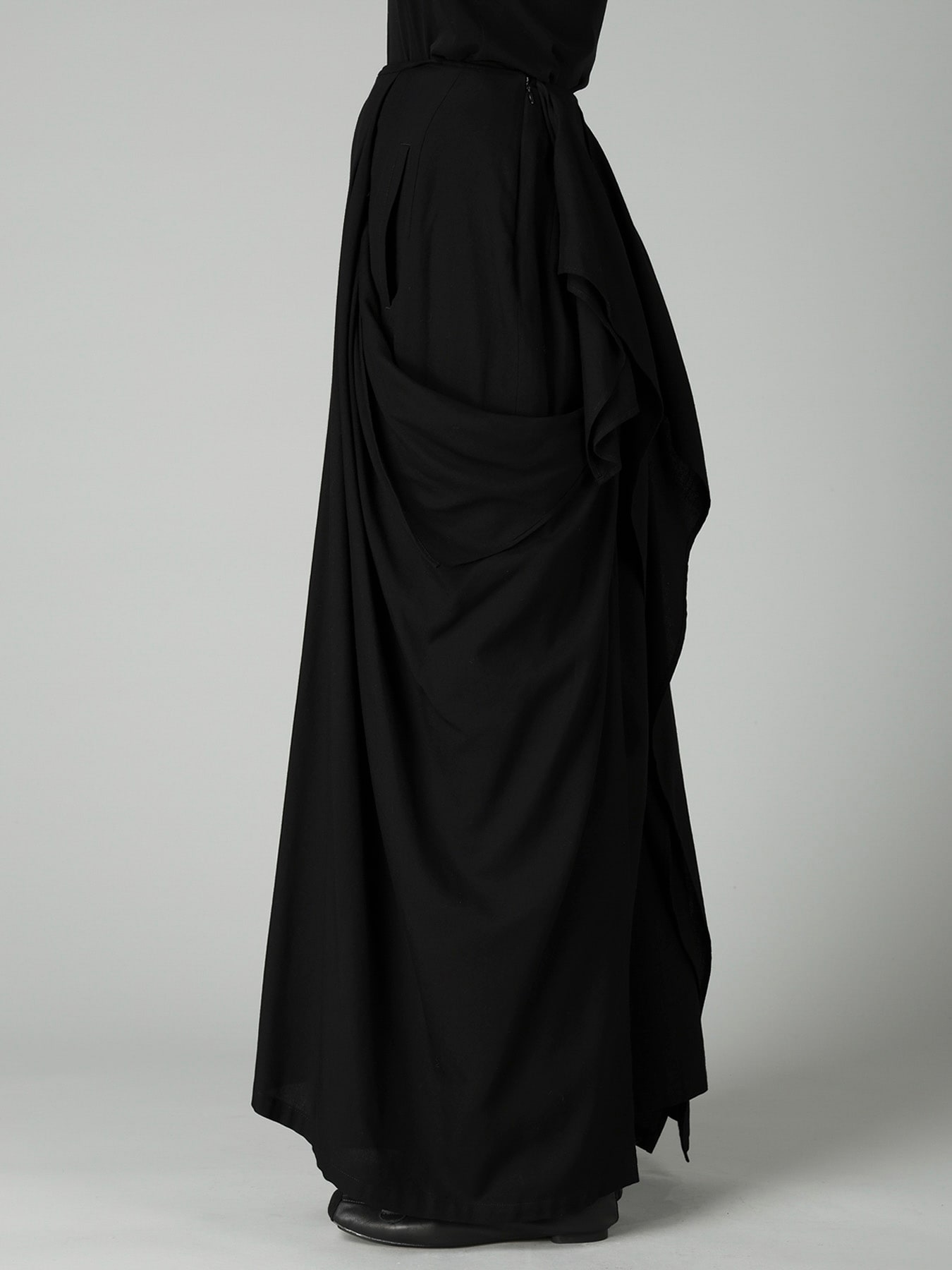 Ry/C SERGE R SLIT LAYERED SKIRT