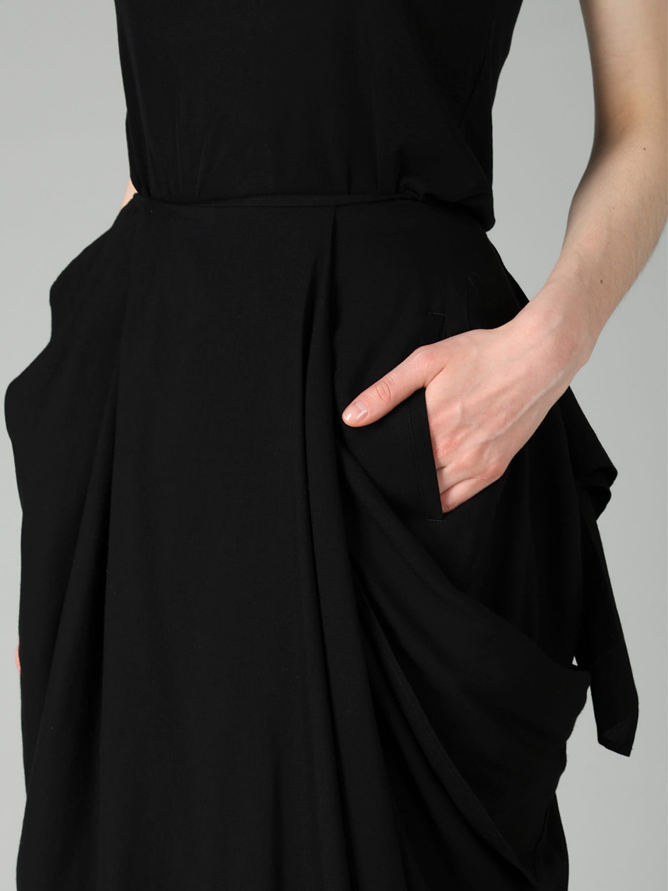 Ry/C SERGE R SLIT LAYERED SKIRT