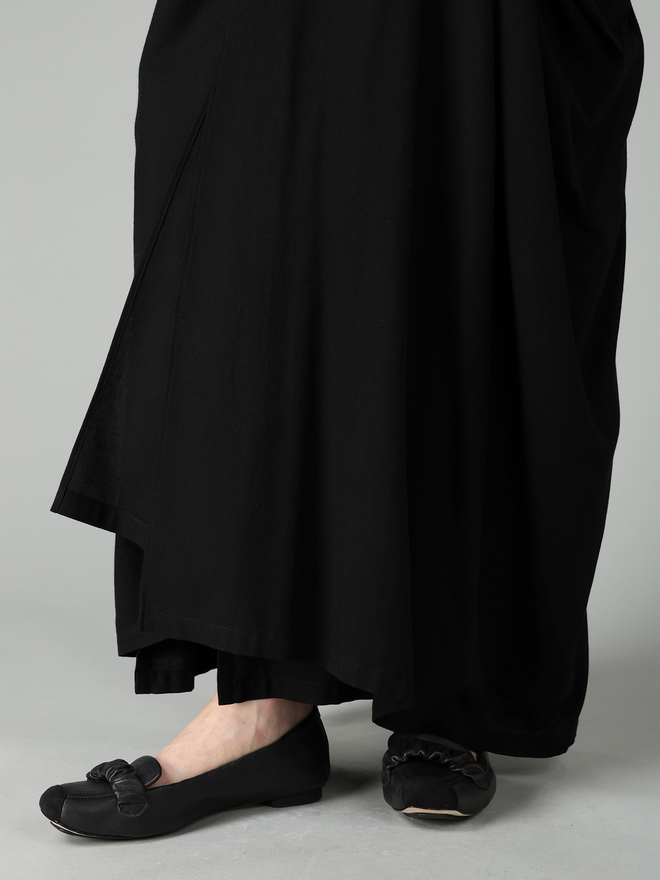 Ry/C SERGE R SLIT LAYERED SKIRT