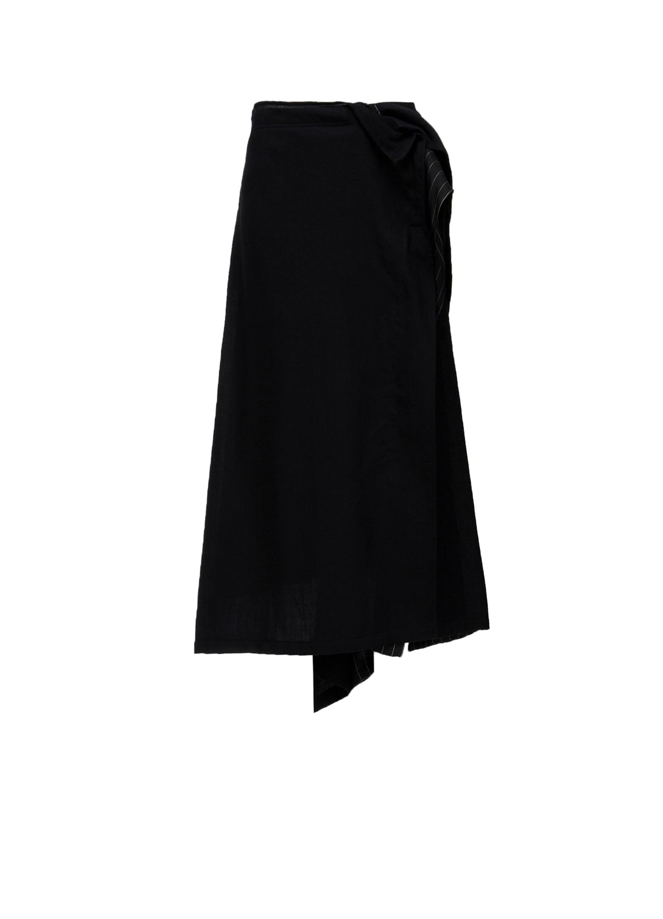 SOFT WOOL L DOUBLE LAYERED SKIRT