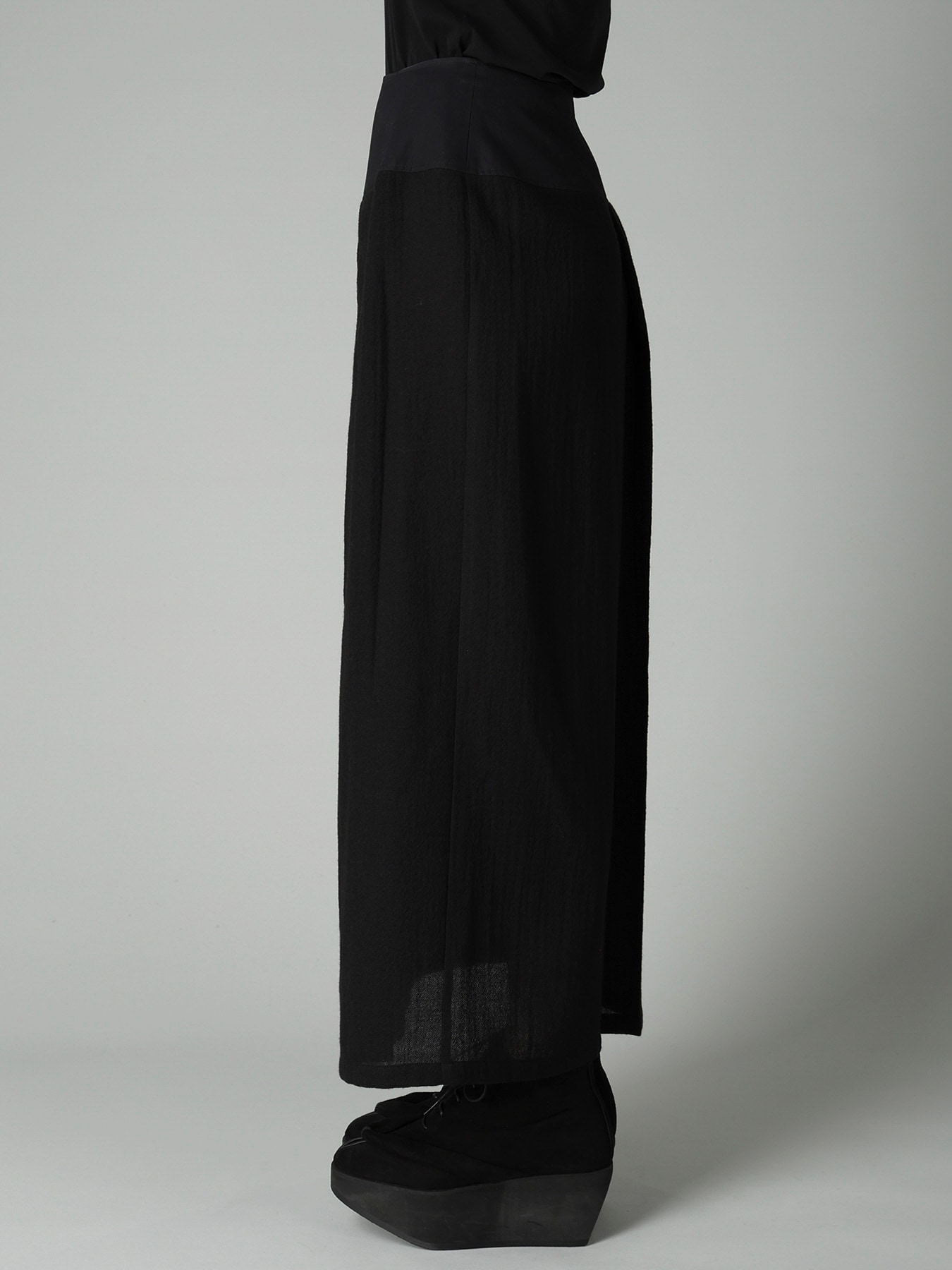 SOFT WOOL L UNDER SKIRT FOR KIMONO