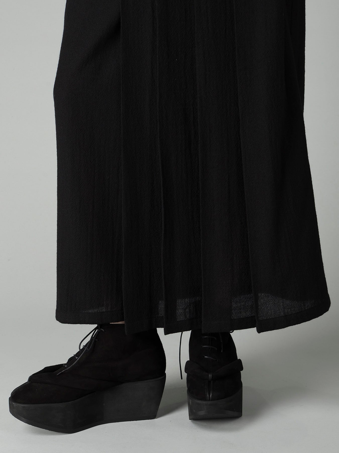 SOFT WOOL L UNDER SKIRT FOR KIMONO