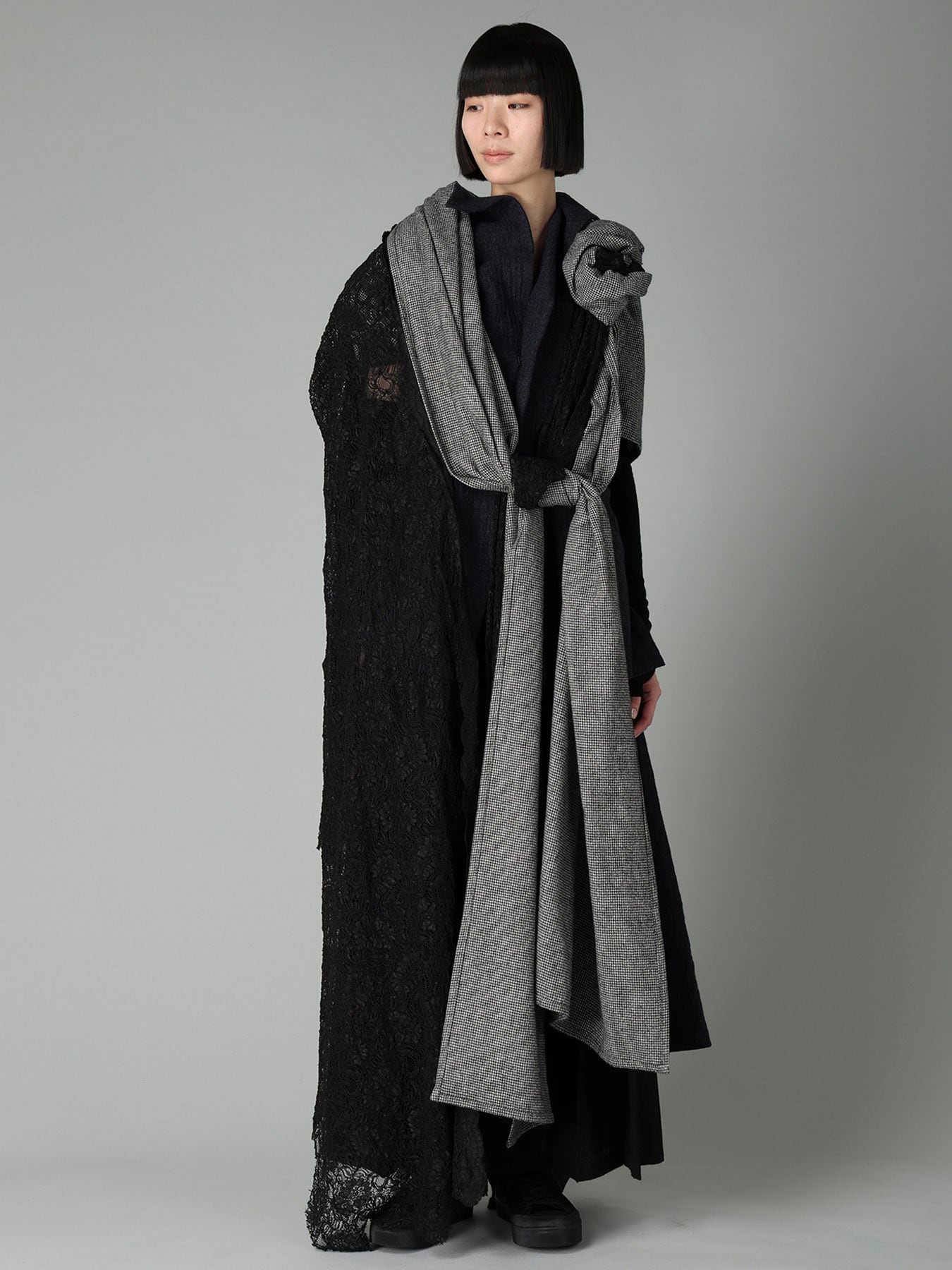 SOFT WOOL HAKAMA SKIRT