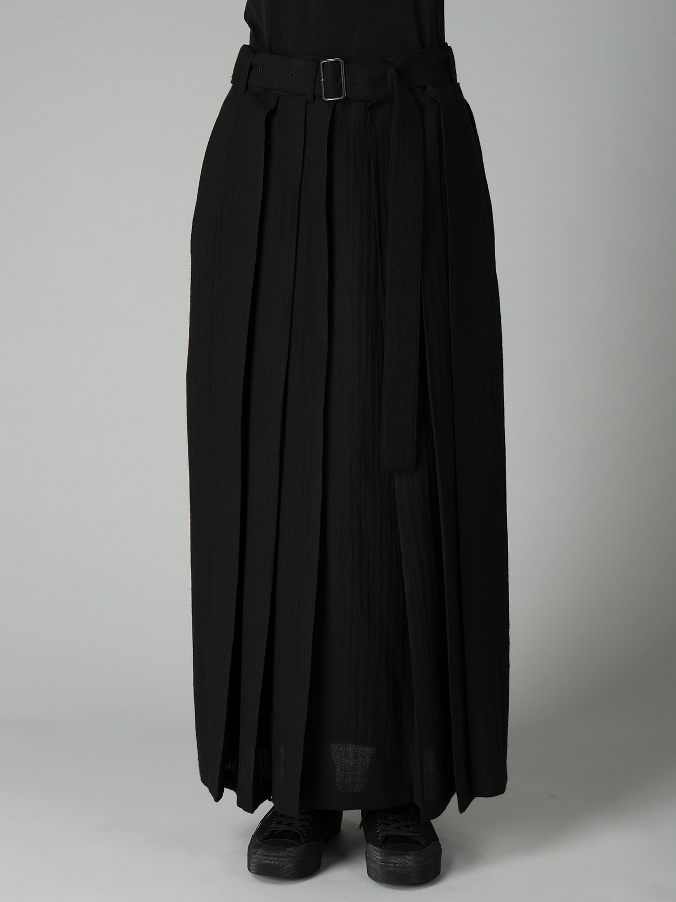 SOFT WOOL HAKAMA SKIRT