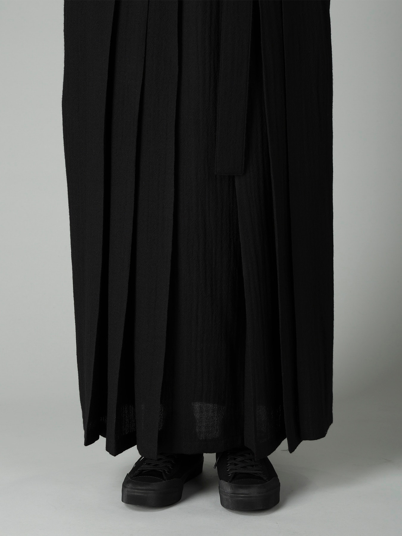 SOFT WOOL HAKAMA SKIRT