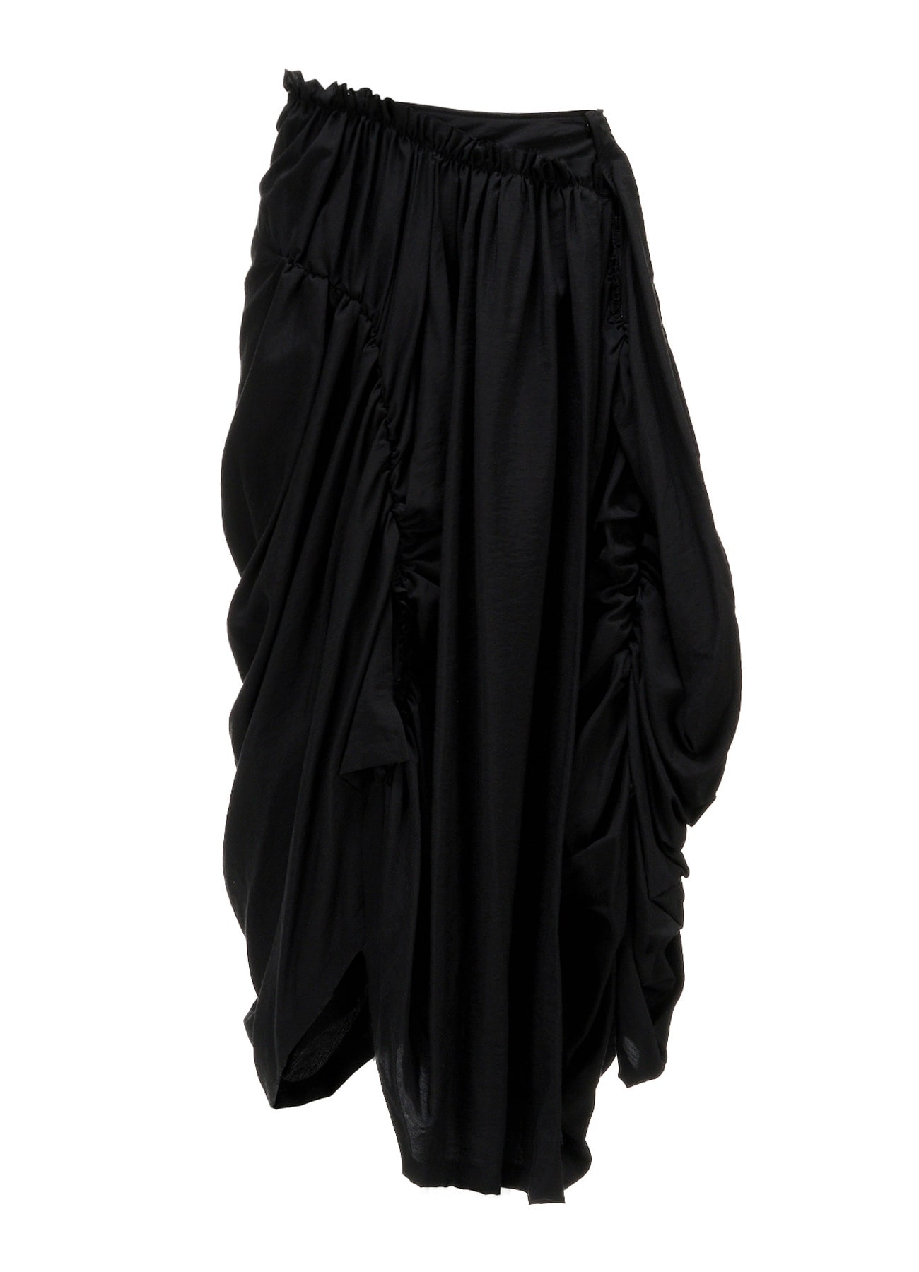 Ry/Si/Ny VOILE PANELED GATHER SKIRT