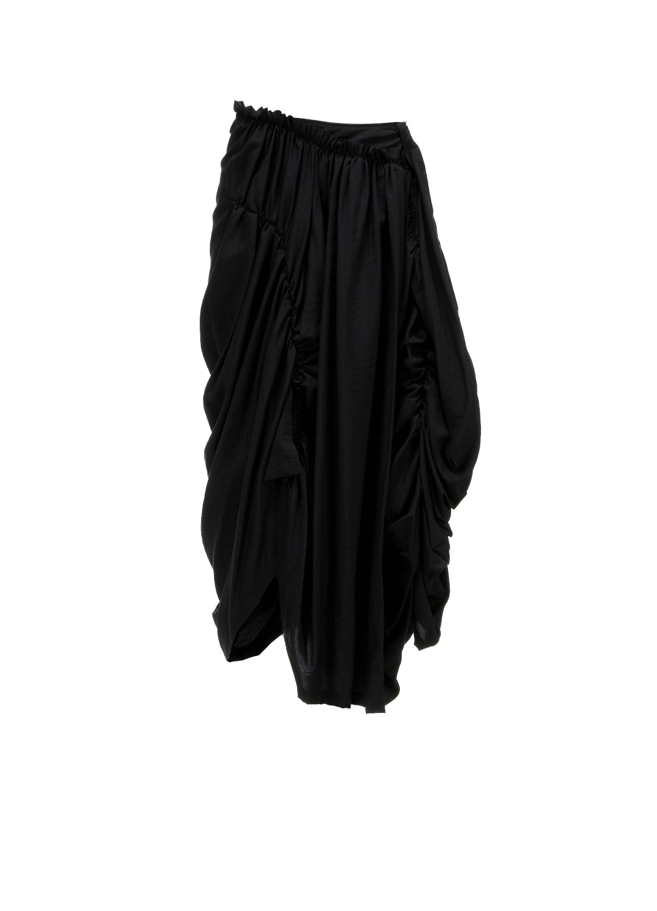 Ry/Si/Ny VOILE PANELED GATHER SKIRT