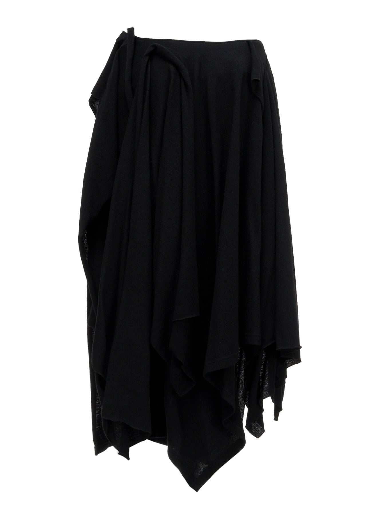 SOFT WOOLEN 1/14 SINGLE DRAPED SKIRT