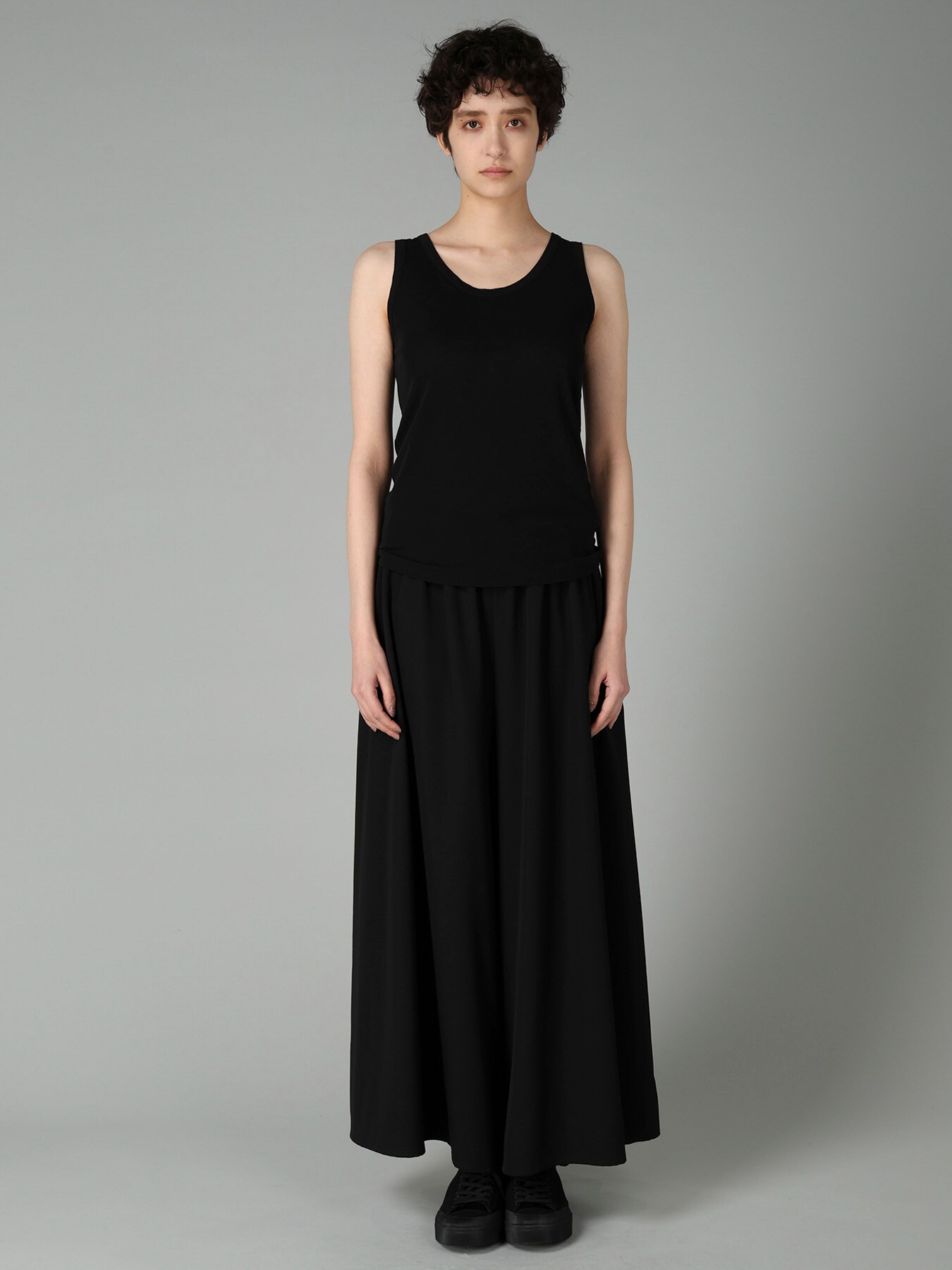 80/-HIGH TWISTED SINGLE JERSEY TANK TOP