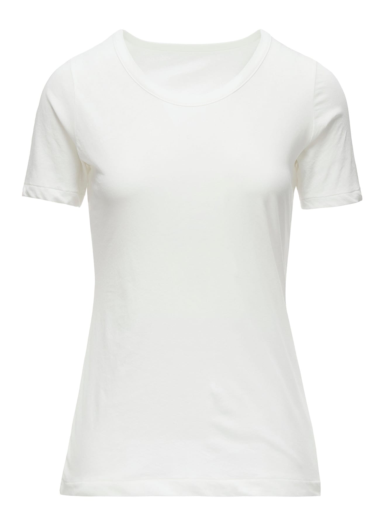 80/-HIGH TWISTED SINGLE JERSEY SHORT SLV ROUND NECK T