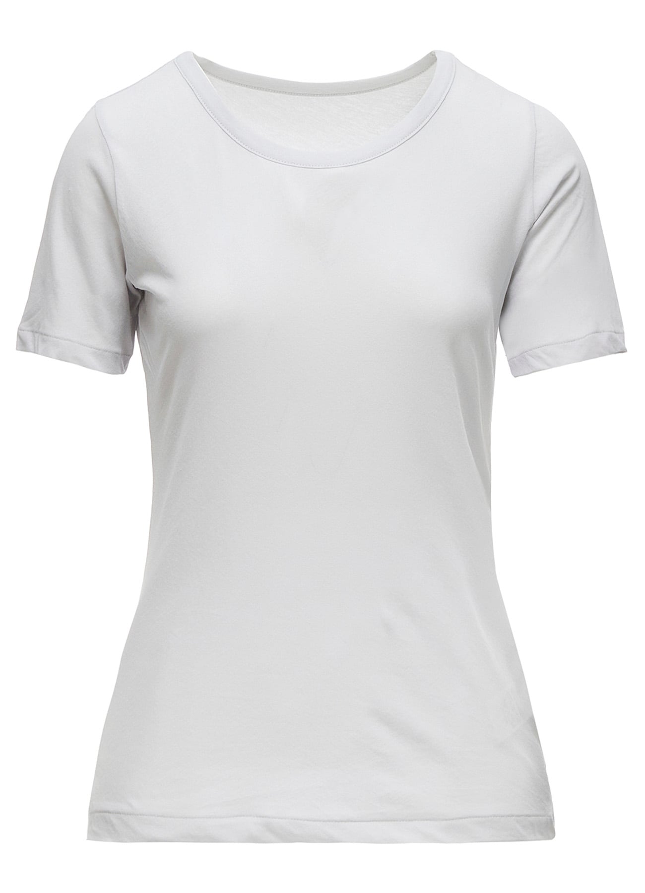 80/-HIGH TWISTED SINGLE JERSEY SHORT SLV ROUND NECK T