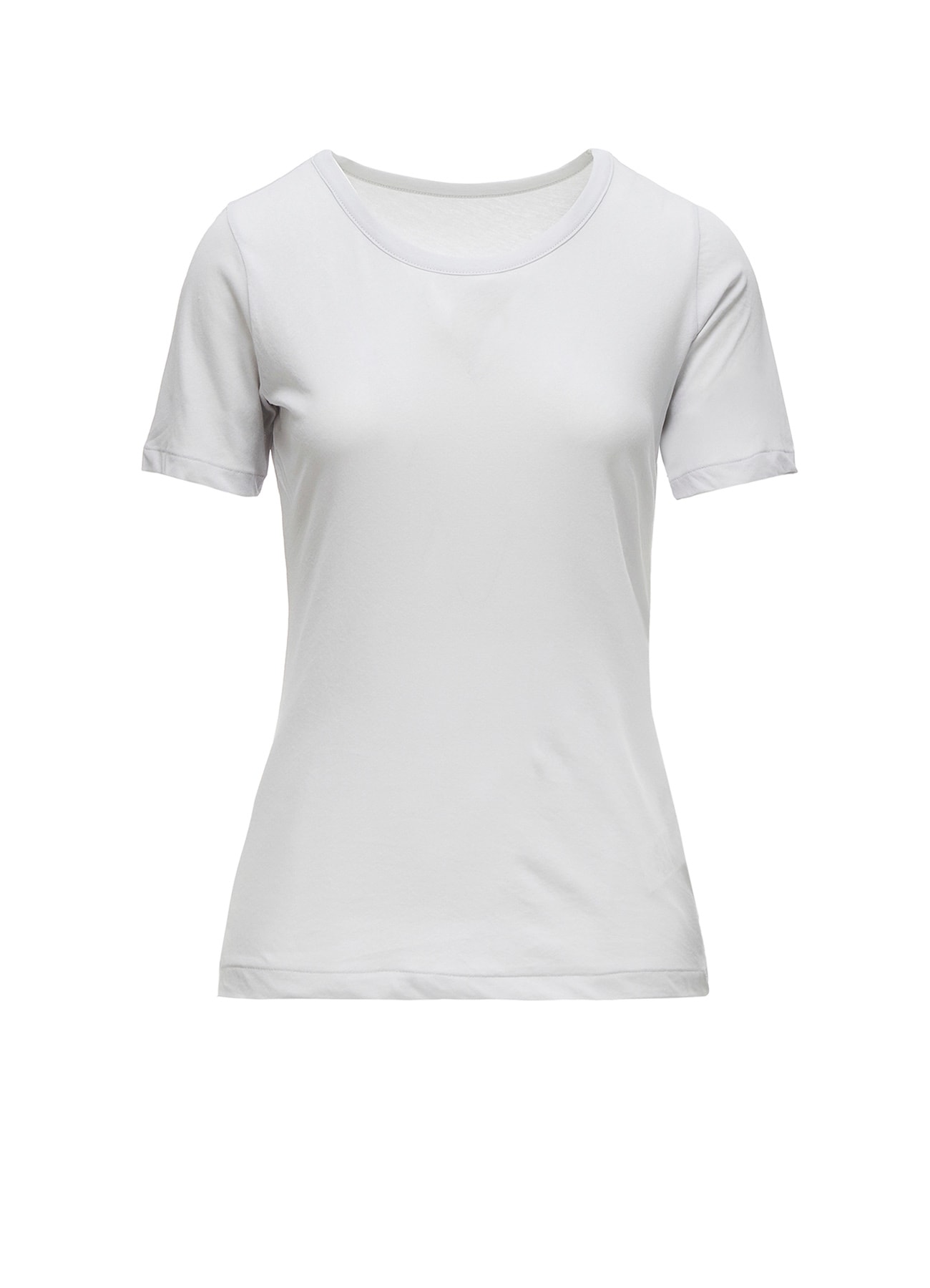 80/-HIGH TWISTED SINGLE JERSEY SHORT SLV ROUND NECK T