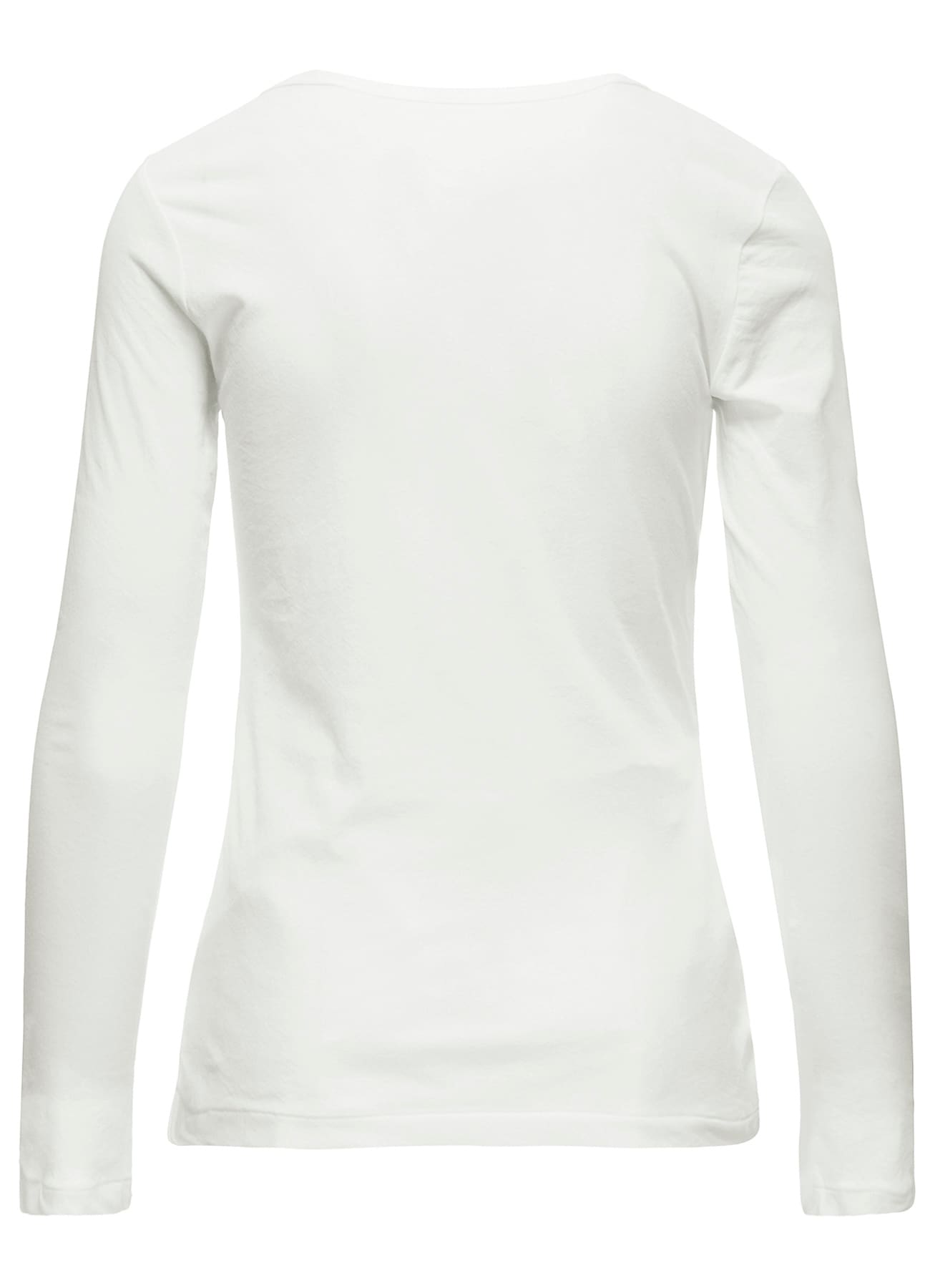 80/-HIGH TWISTED SINGLE JERSEY LONG SLV ROUND NECK T