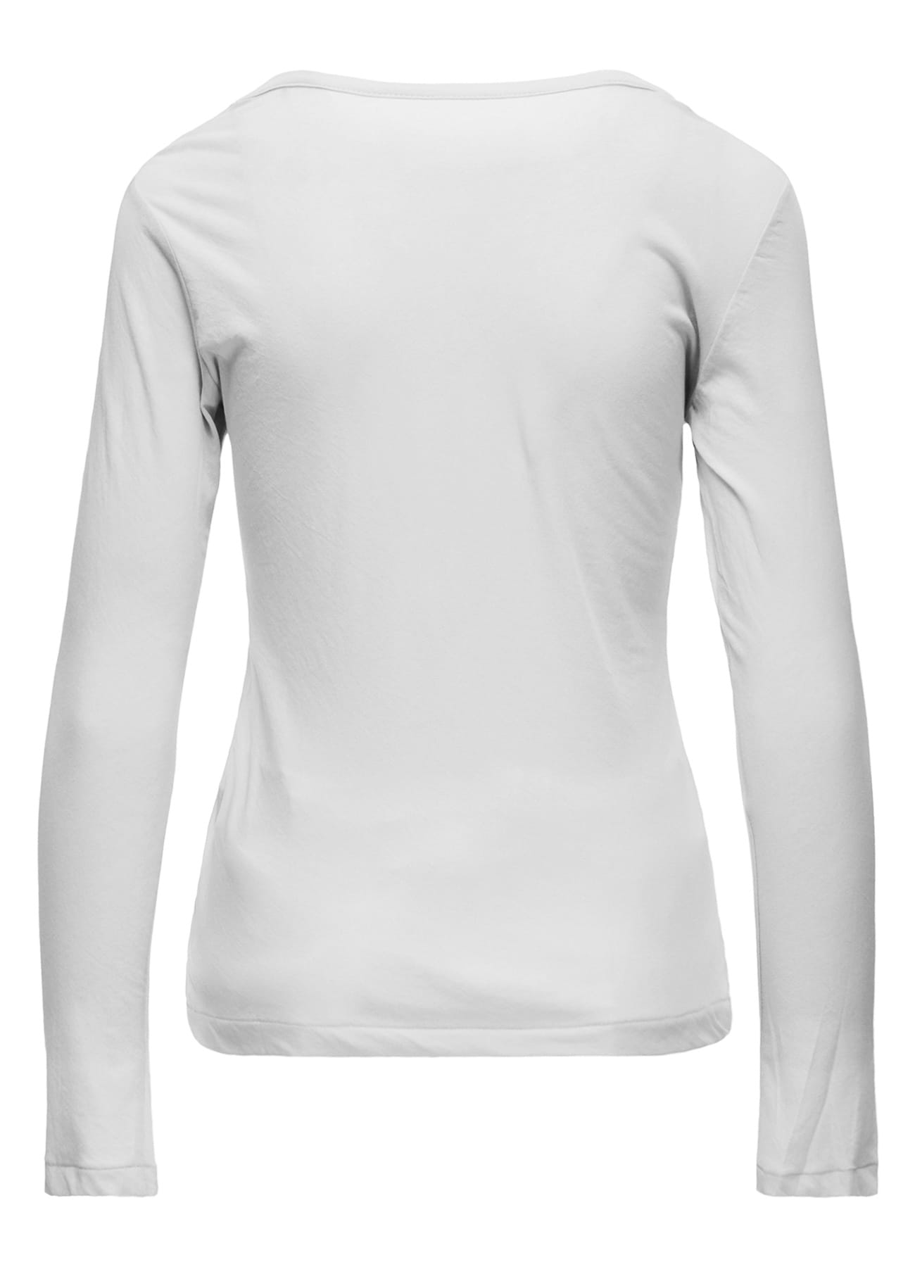 80/-HIGH TWISTED SINGLE JERSEY LONG SLV ROUND NECK T