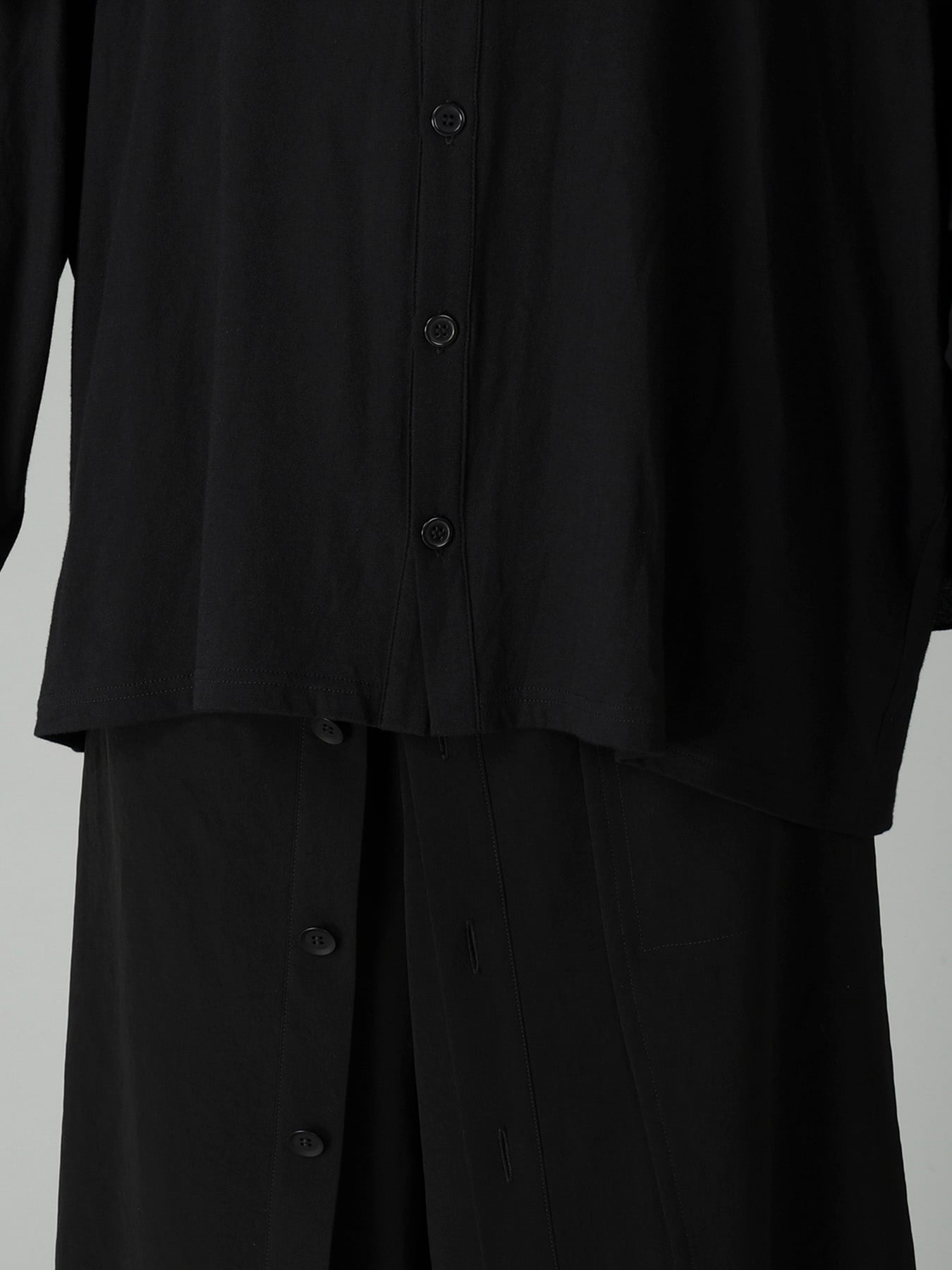 40/-COTTON SINGLE JERSEY DRAPED CARDIGAN