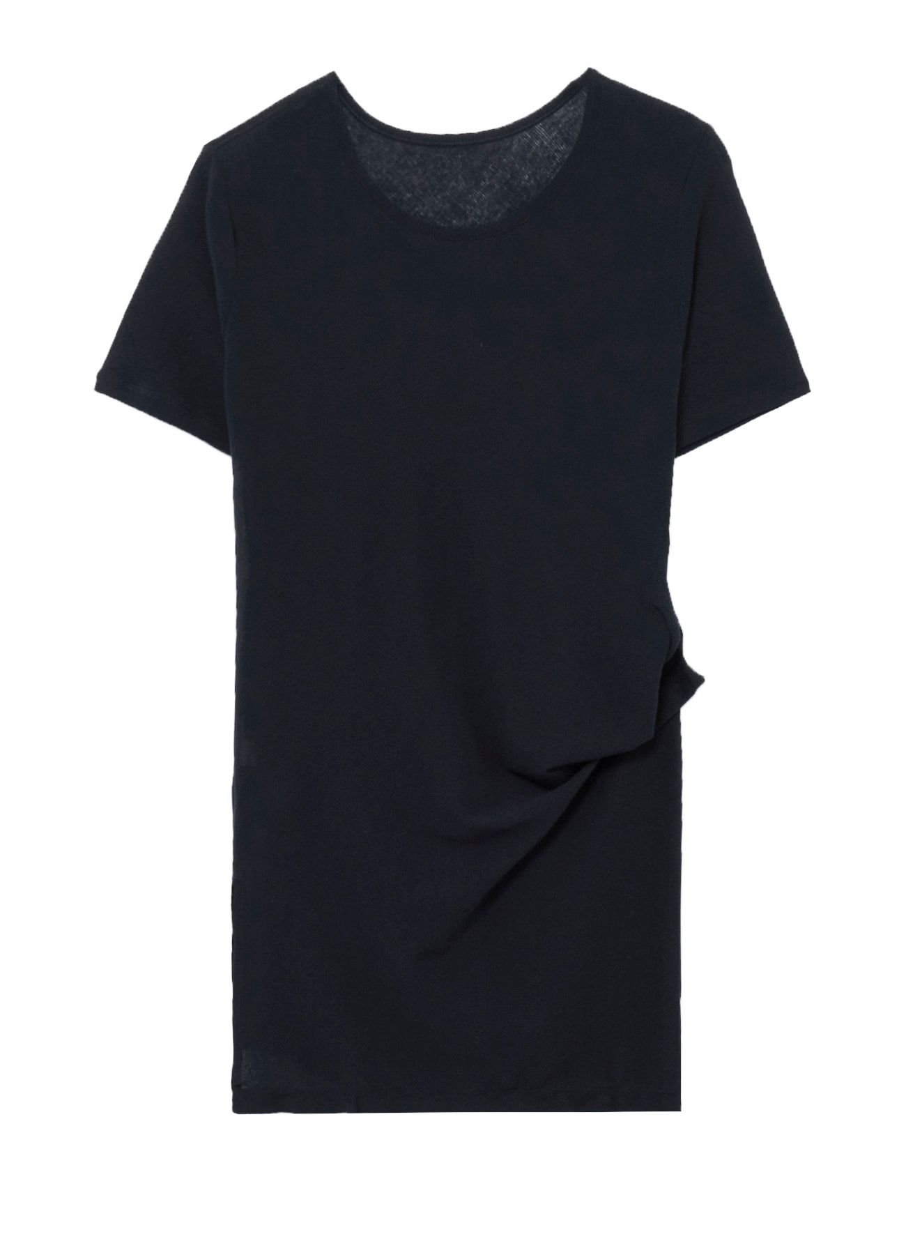 HIGH TWISTED RIB WAIST GATHERED SHORT SLV T