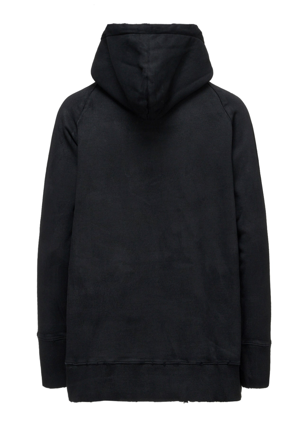 FRENCH TERRY DAMAGED HOODIE