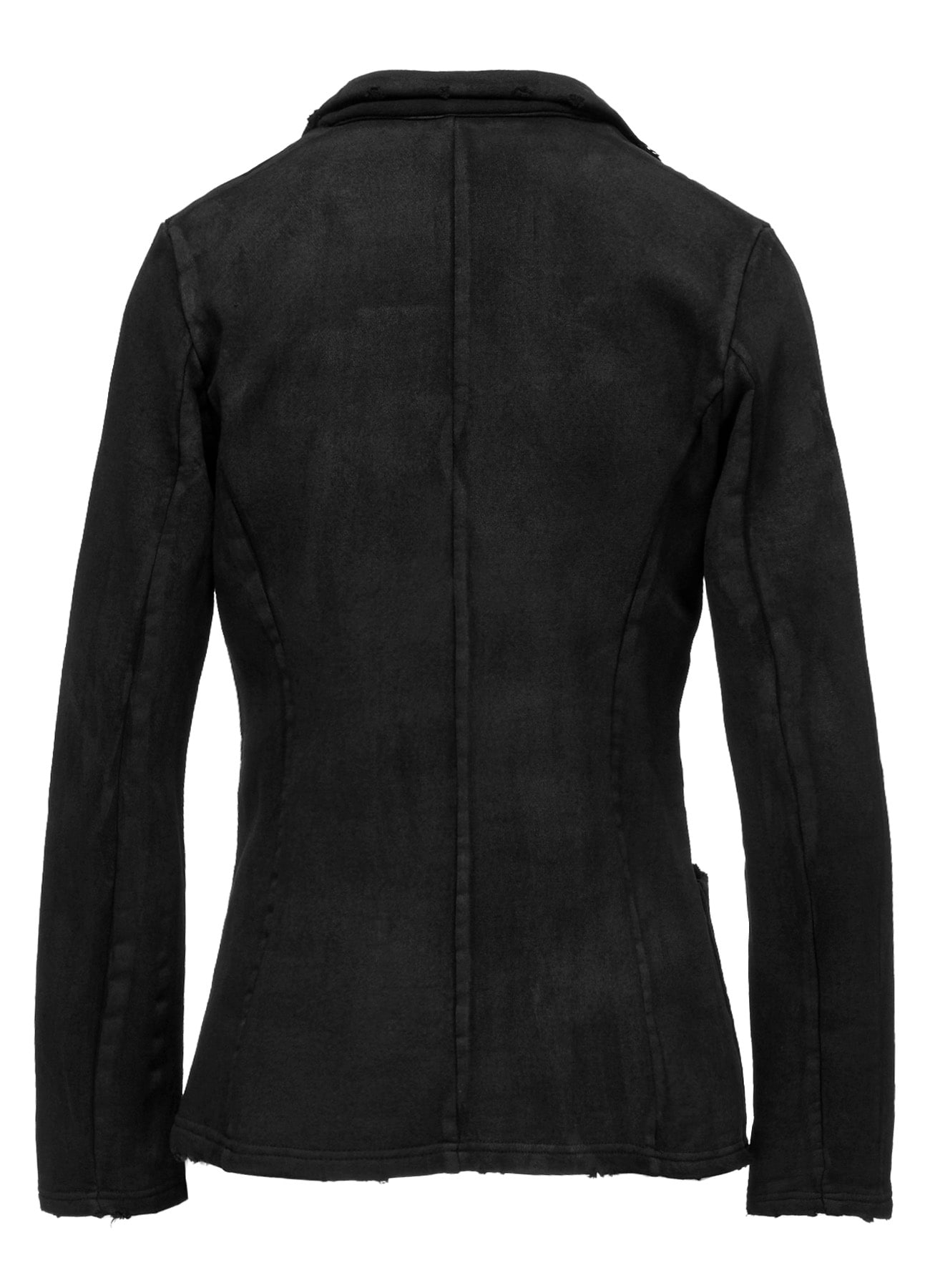 FRENCH TERRY DAMAGED JACKET