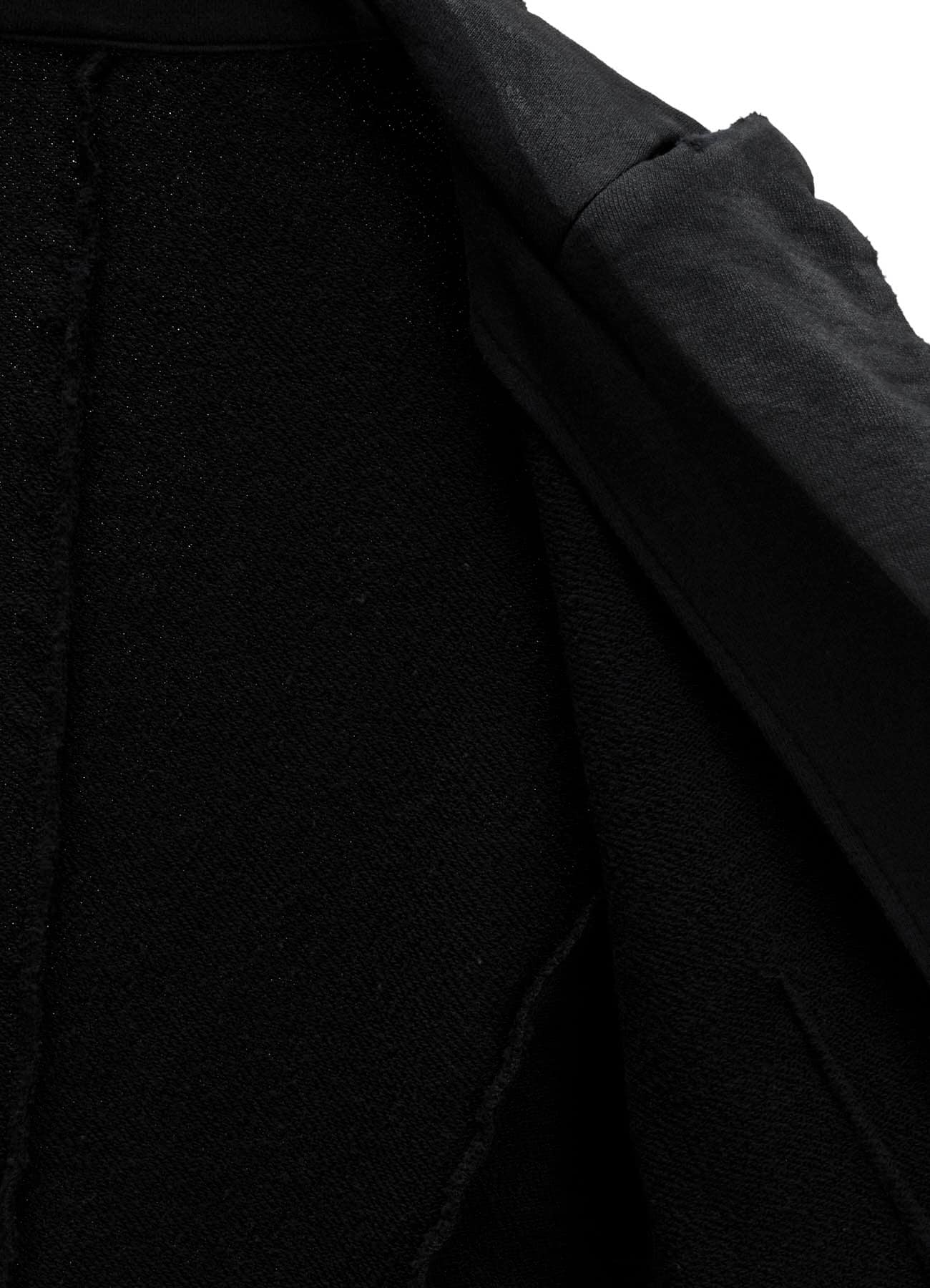 FRENCH TERRY DAMAGED JACKET