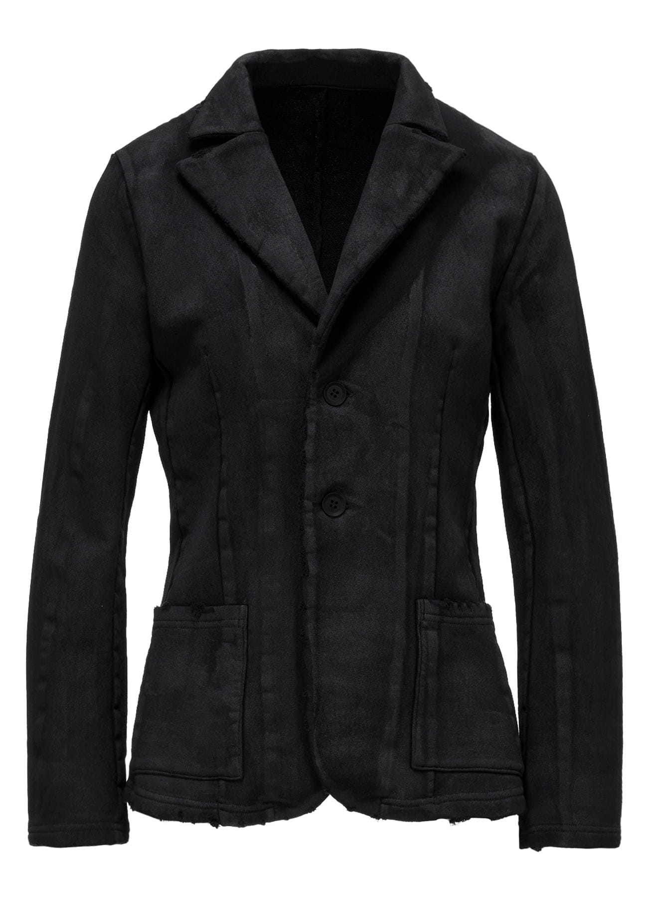 FRENCH TERRY DAMAGED JACKET