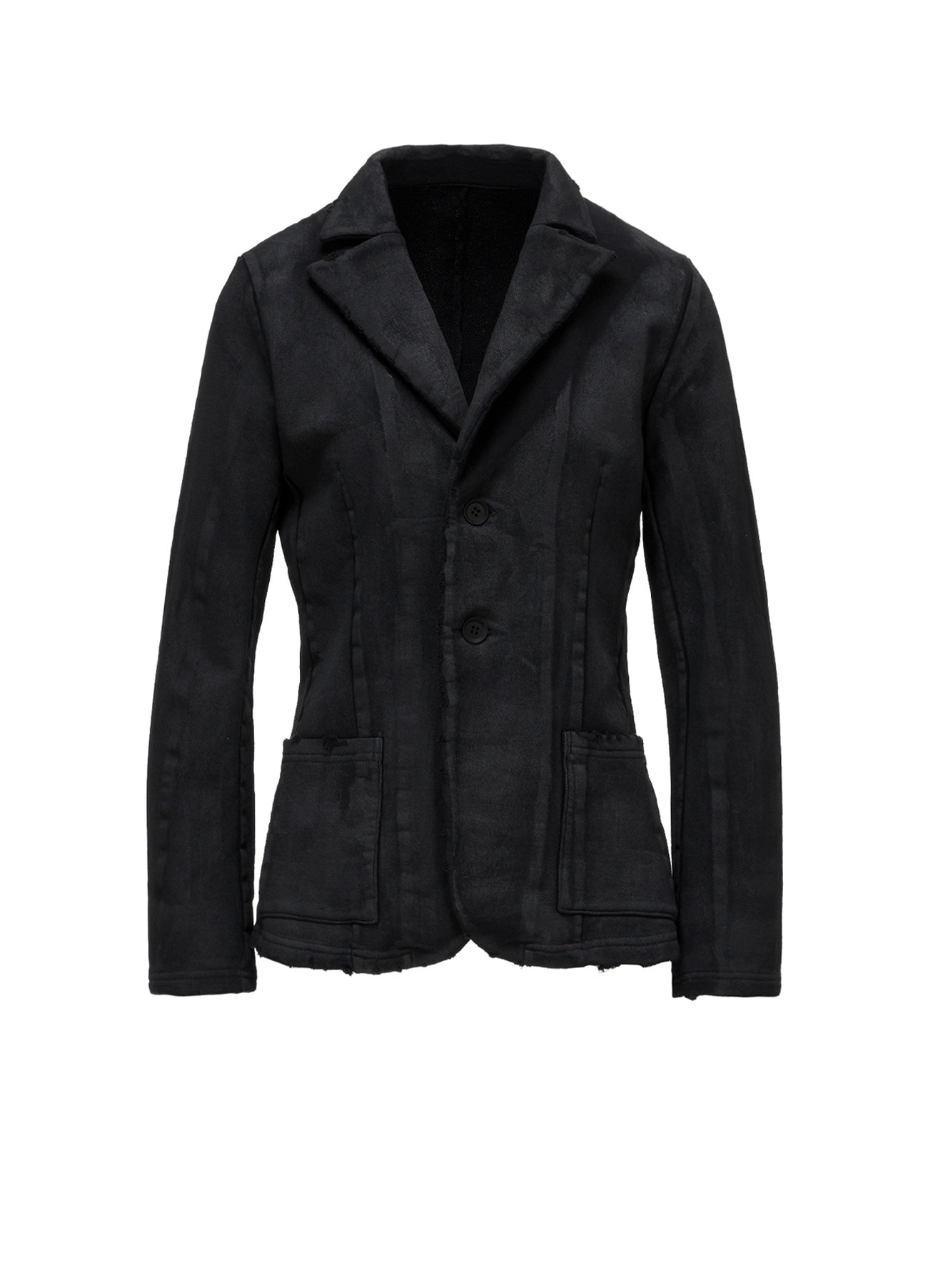 FRENCH TERRY DAMAGED JACKET