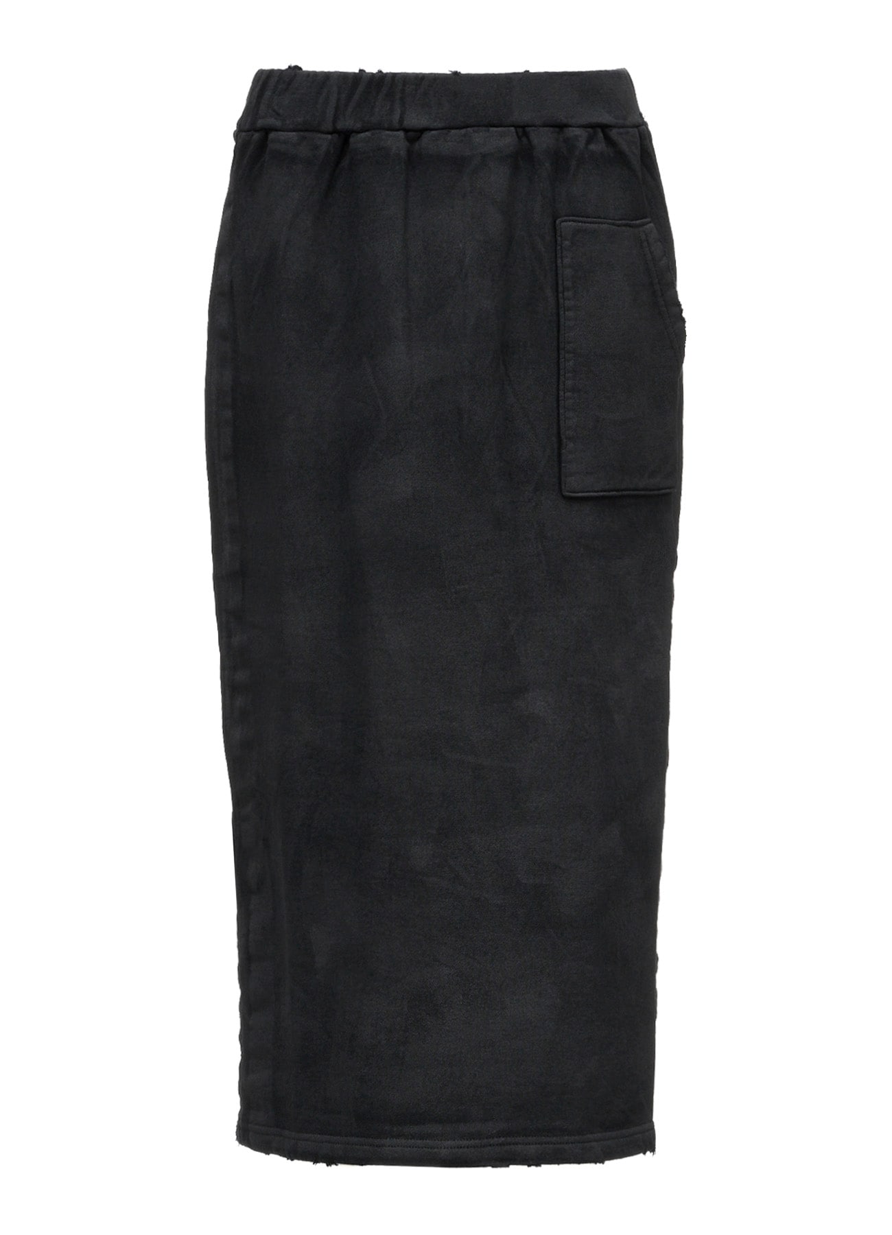 FRENCH TERRY DAMAGED SKIRT