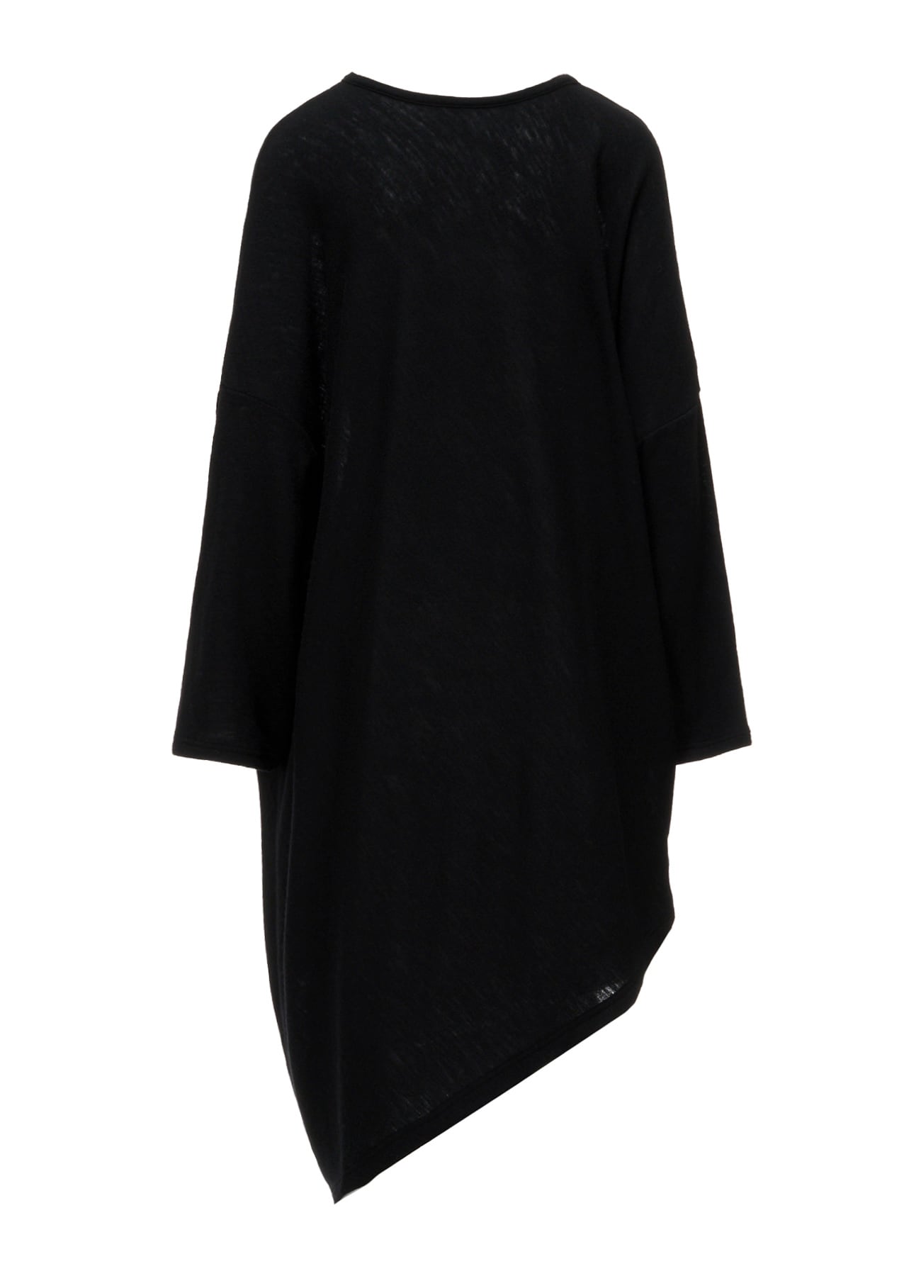 AIRY SPUN LIGHT MILLED DRAPED DRESS