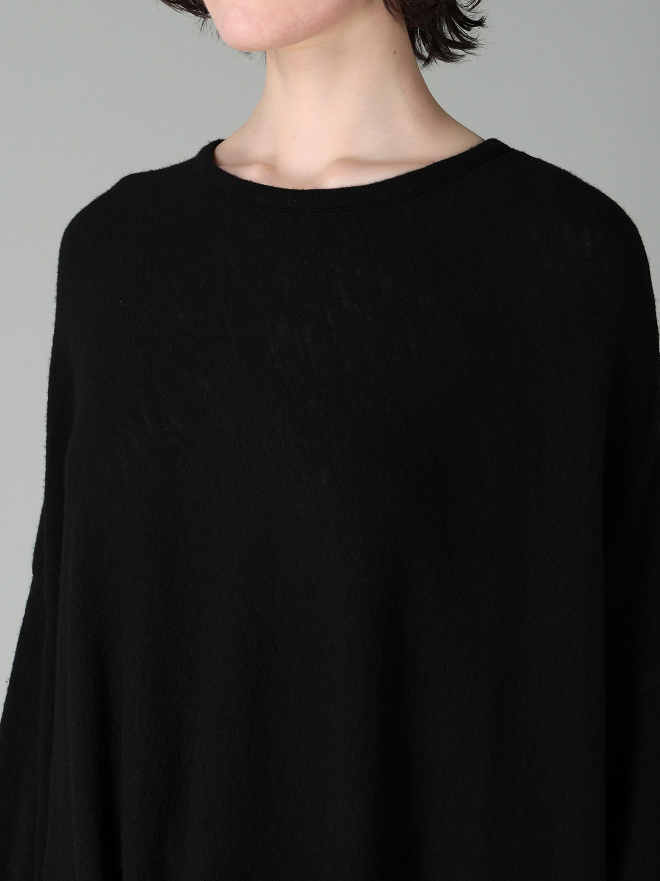 AIRY SPUN LIGHT MILLED DRAPED DRESS