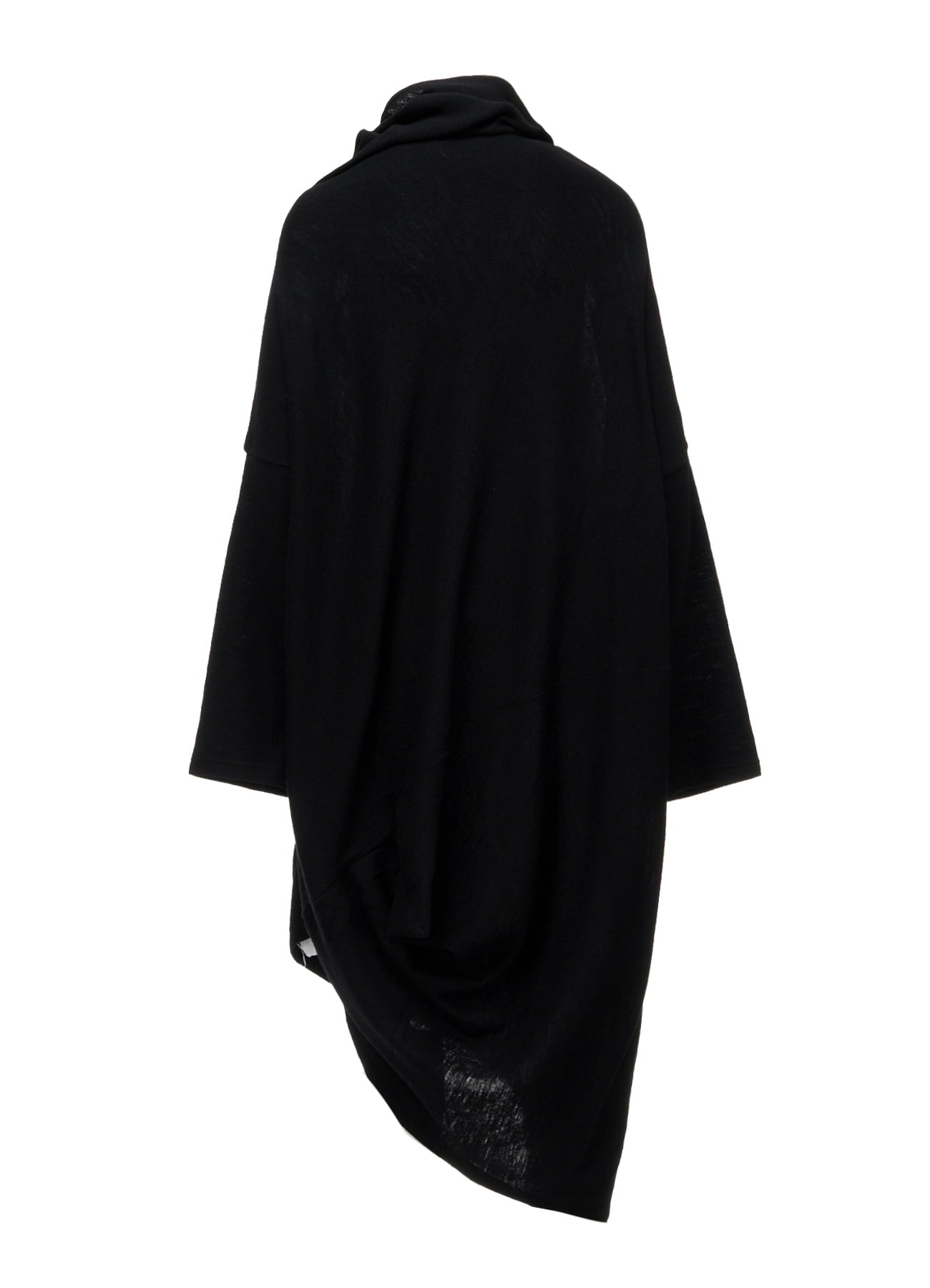 AIRY SPUN LIGHT MILLED DIAGONAL BUTTON COAT