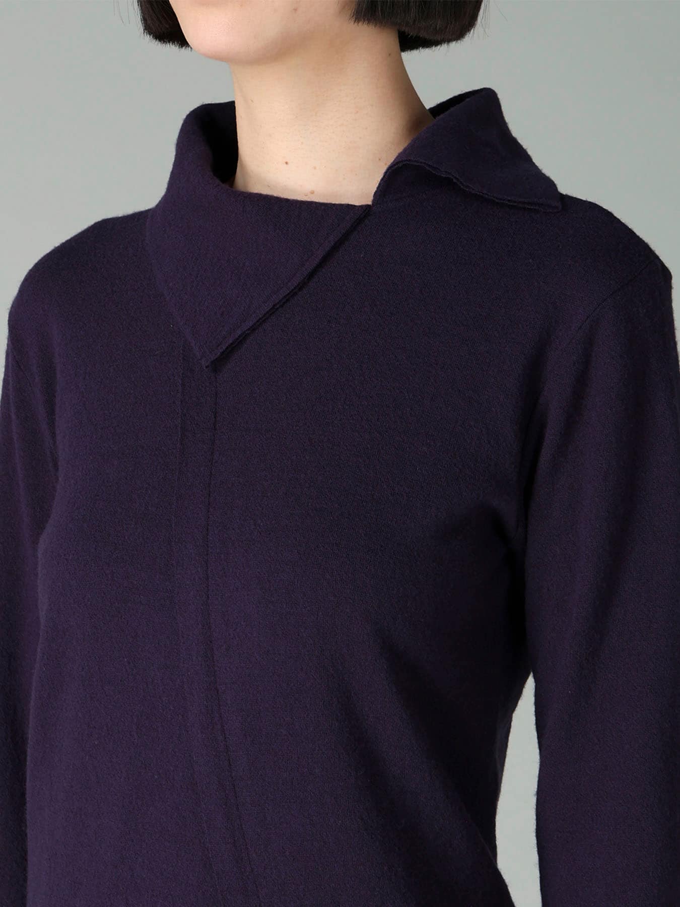 AIRY SPUN LIGHT MILLED ASM COLLAR PULLOVER